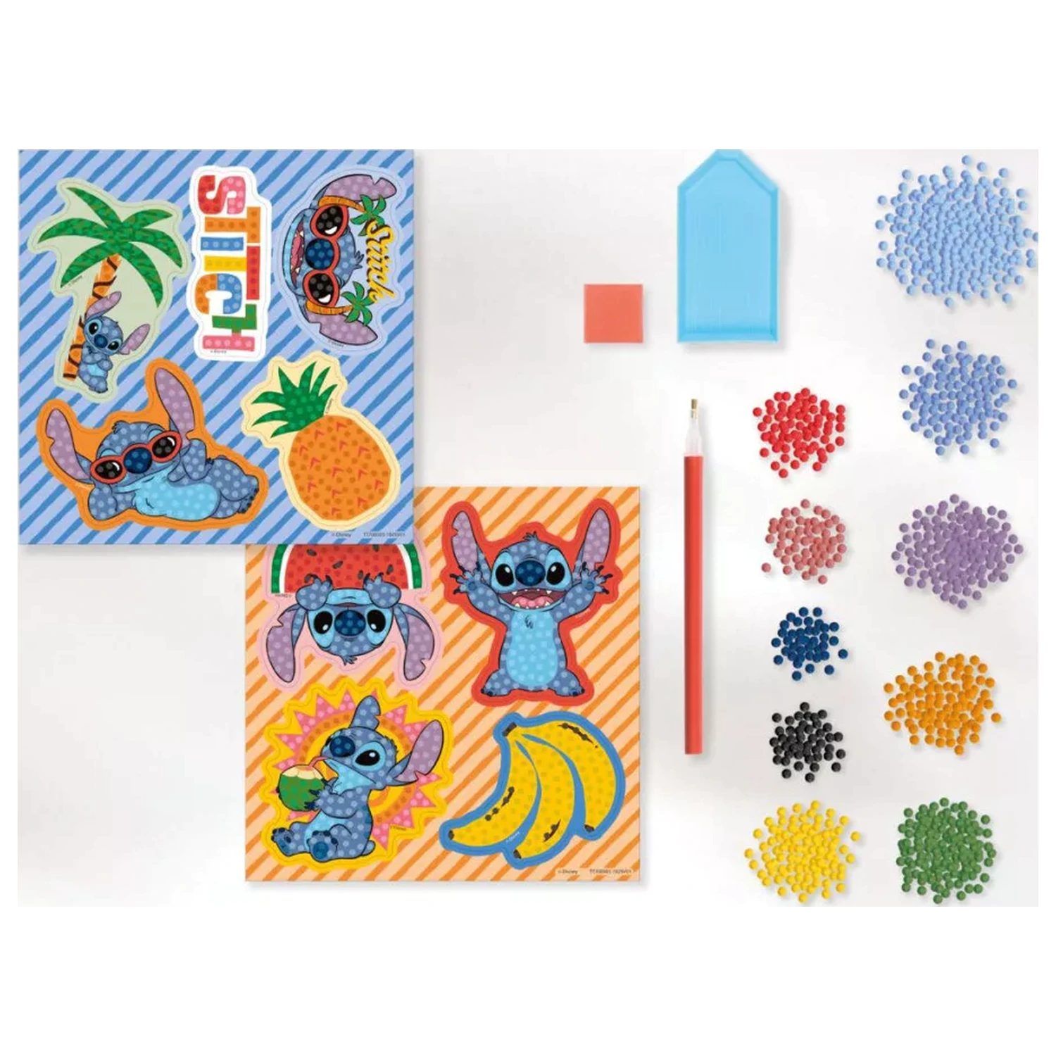 Lilo & Stitch Aloha Diamond Painting Set naljepnica od 9 komada fotografija proizvoda