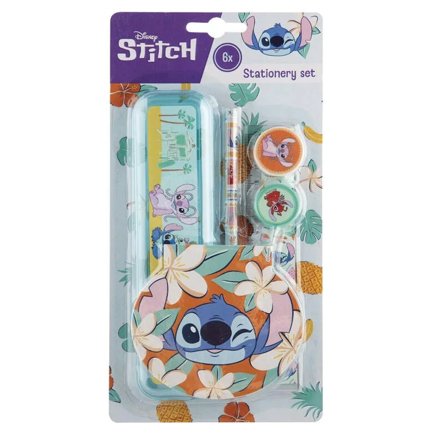 Stitch Aloha Set papirnatog pribora - 6 komada fotografija proizvoda