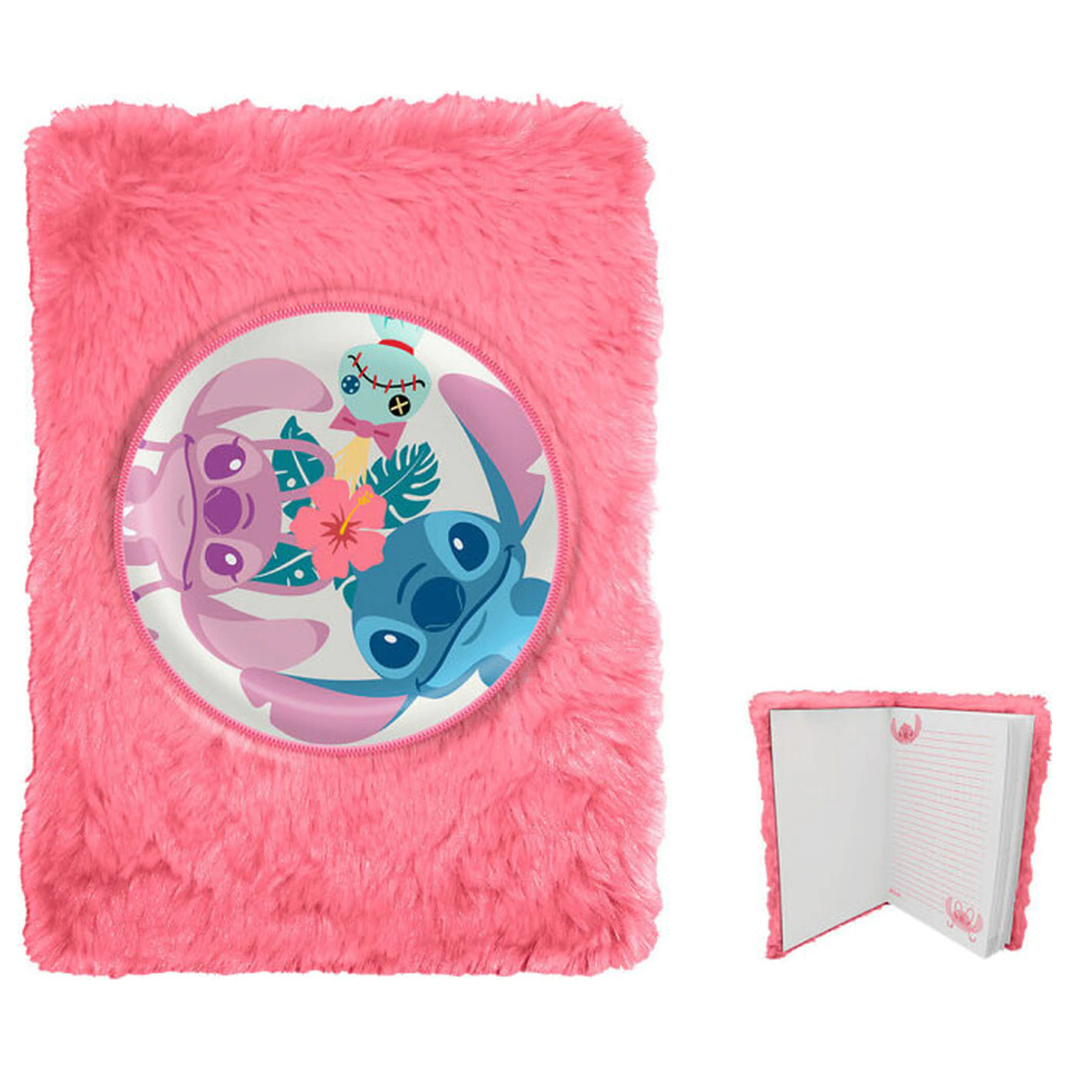 Stitch Aloha Plush A5 Bilježnica fotografija proizvoda