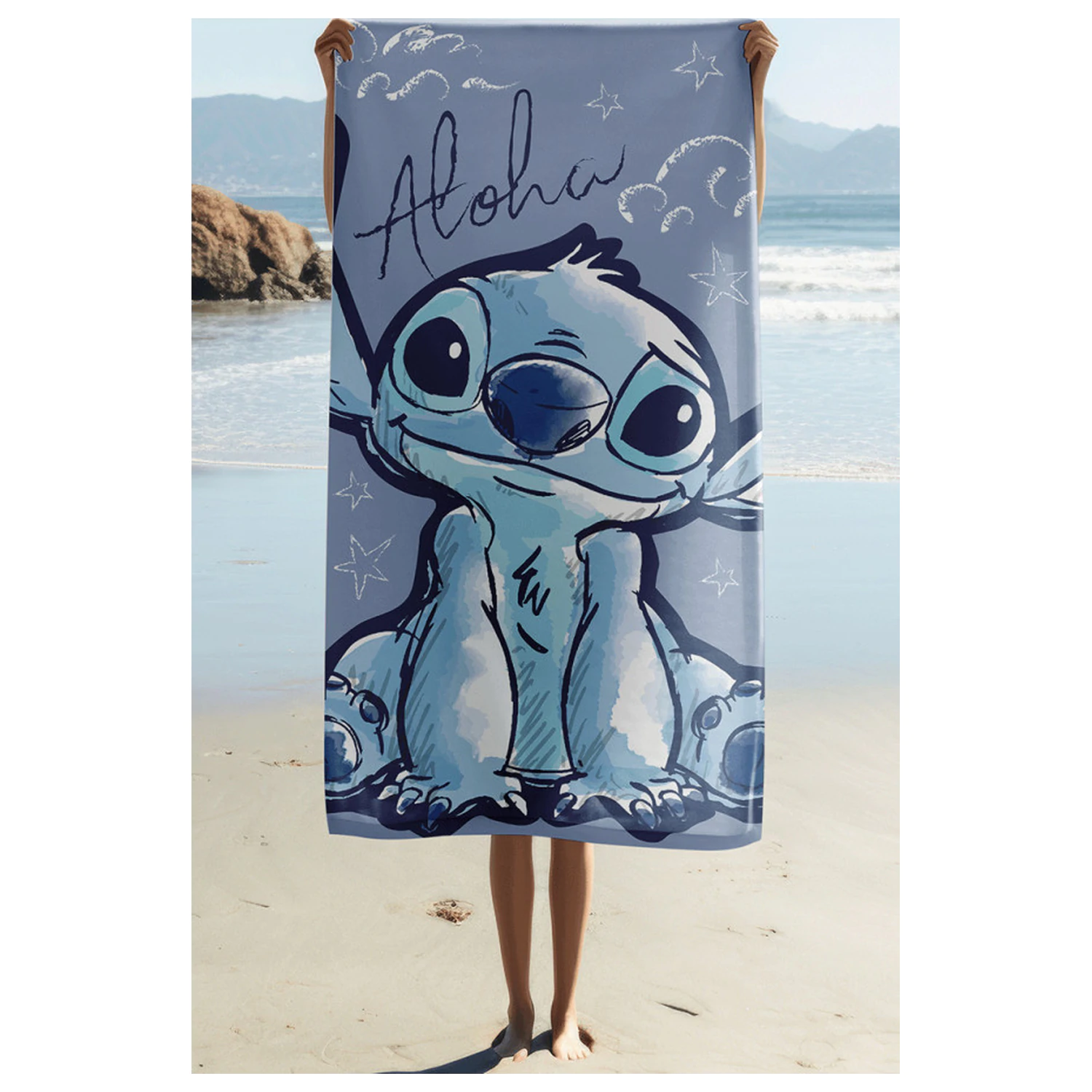 Stitch Aloha Ručnik 70x140cm fotografija proizvoda