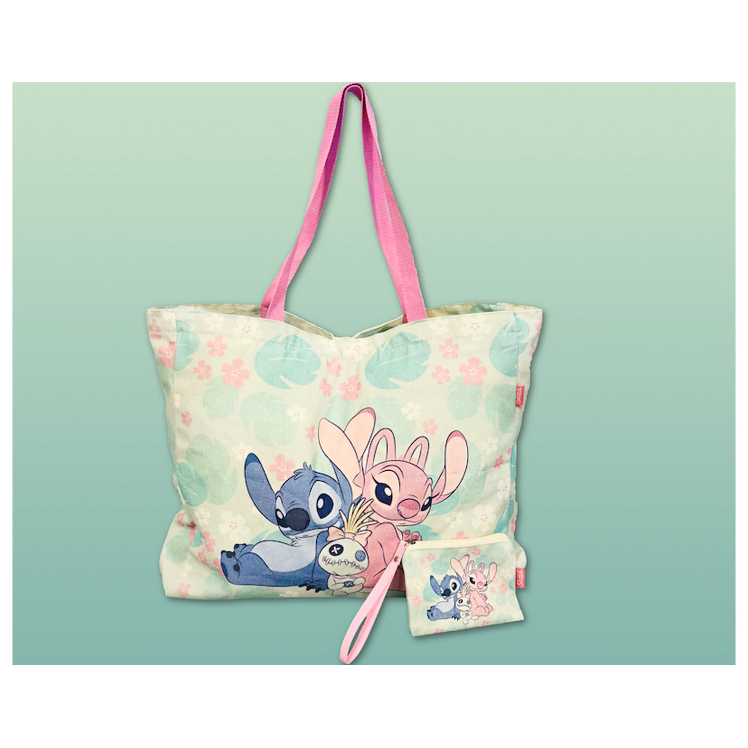 Stitch & Angel Bundle Summer Wave Torba za rame + Novčanik s preklopom fotografija proizvoda