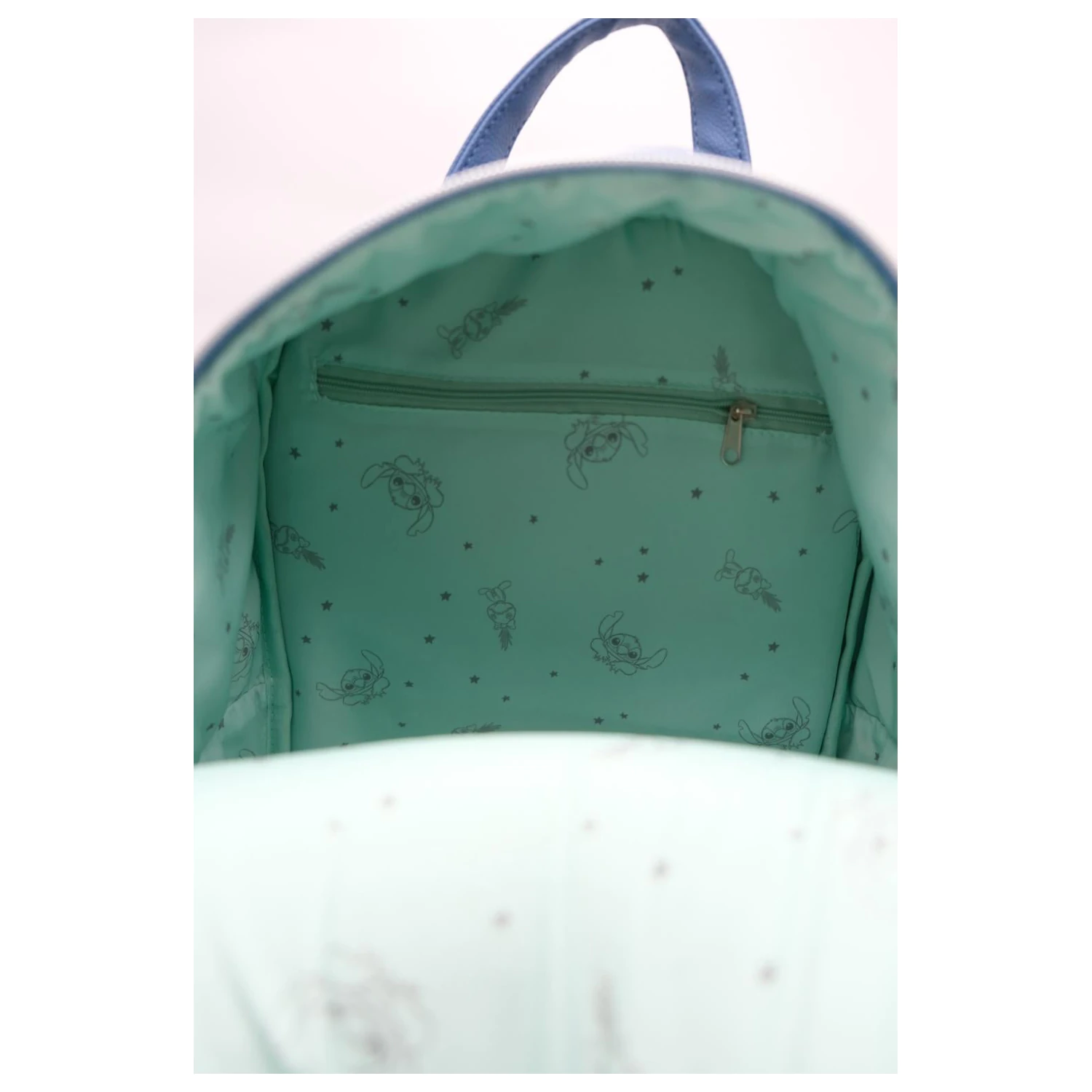 Stitch & Angel Fashion Duo Plavi ruksak od samta od korduroja fotografija proizvoda