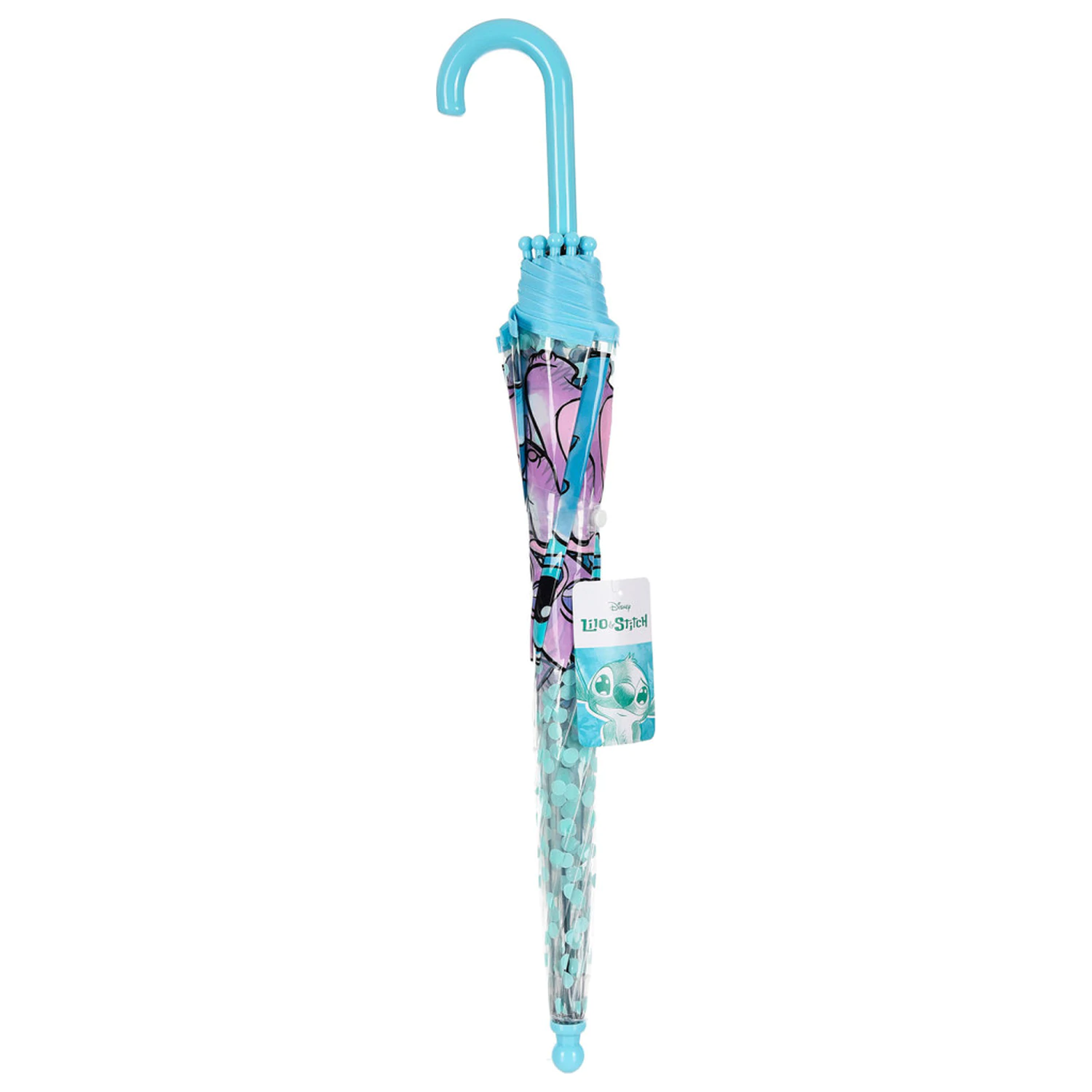 Stitch Angel dječji prozirni kišobran 72 cm fotografija proizvoda