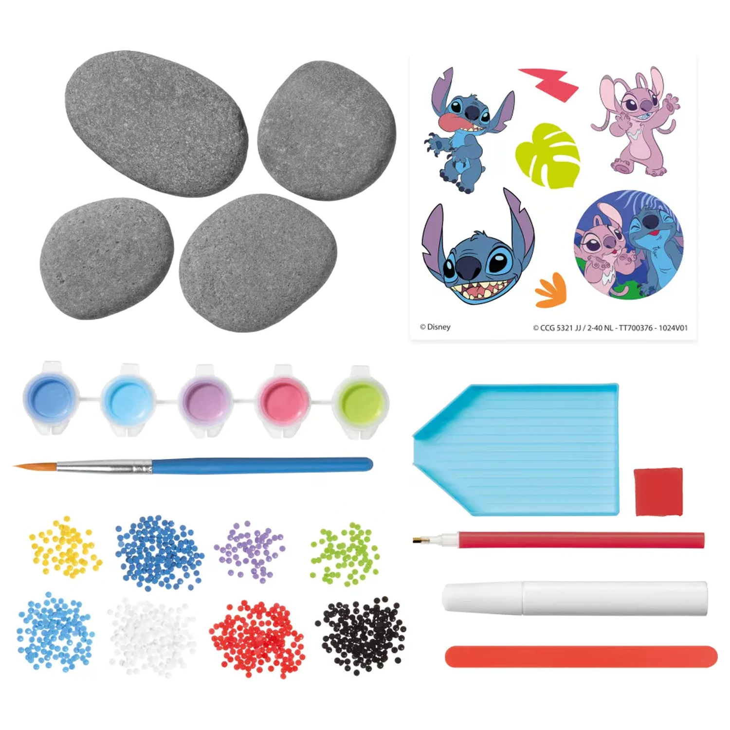 Stitch Angel Pebble set za ukrašavanje sa naljepnicom fotografija proizvoda
