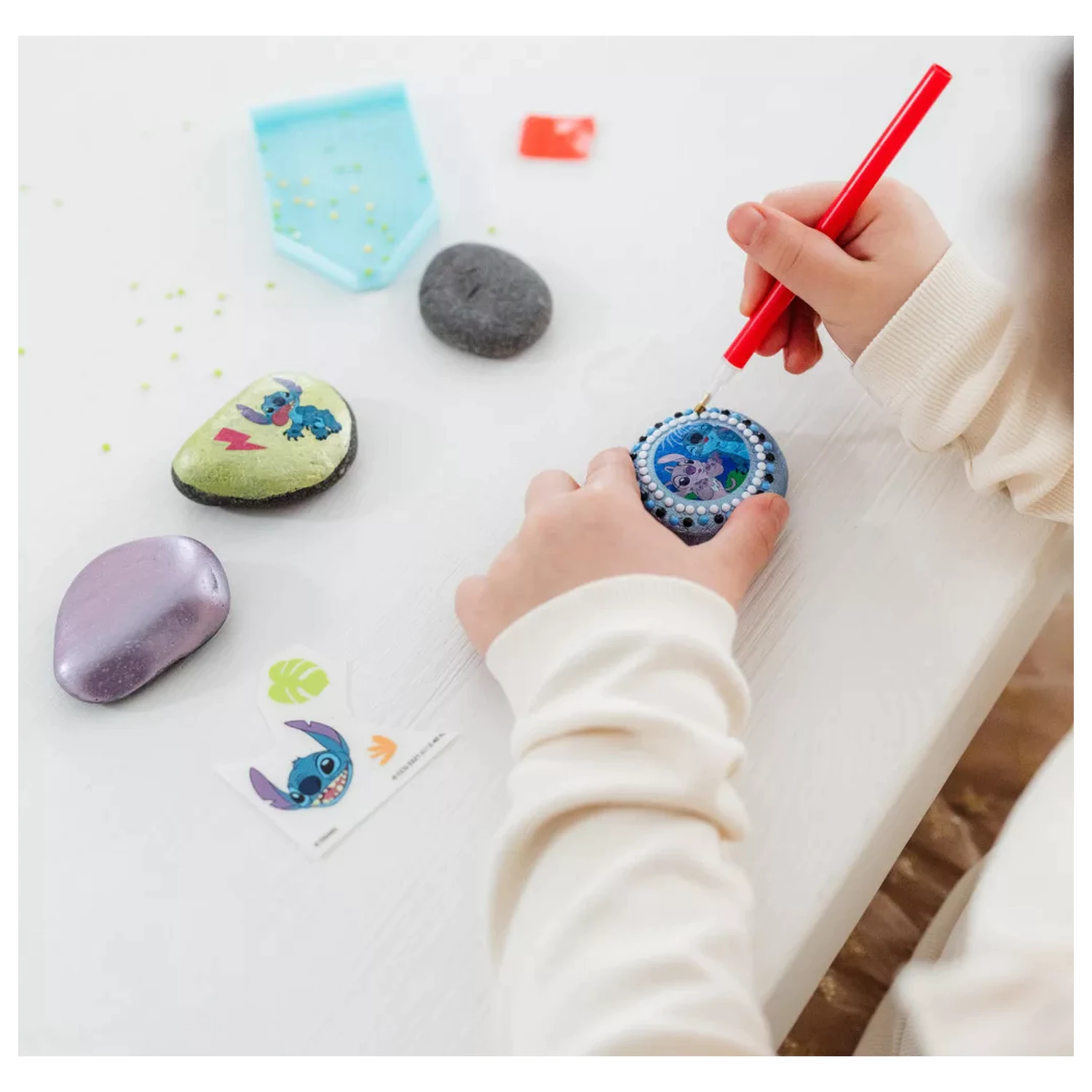 Stitch Angel Pebble set za ukrašavanje sa naljepnicom fotografija proizvoda