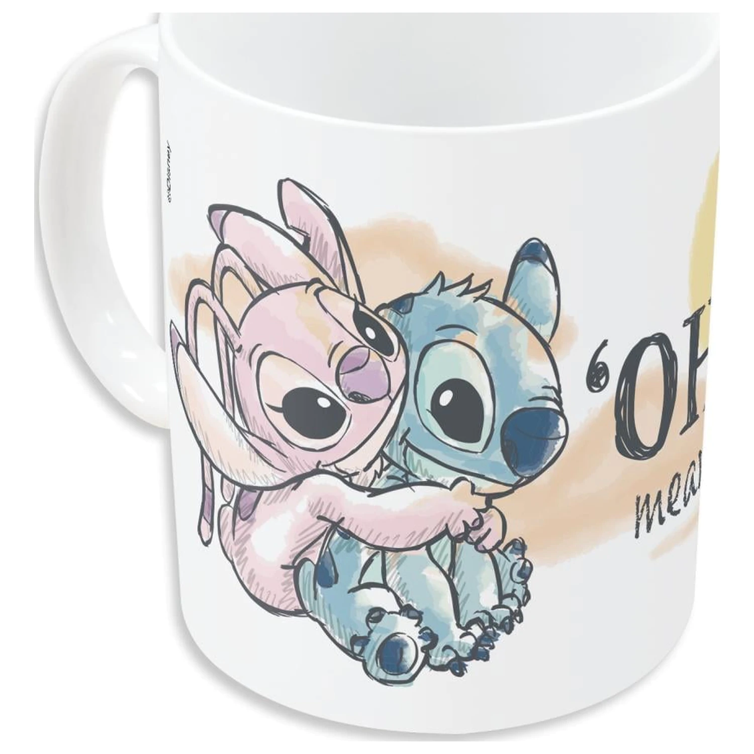 Stitch & Angel Ohana keramička šalica 325 ml fotografija proizvoda