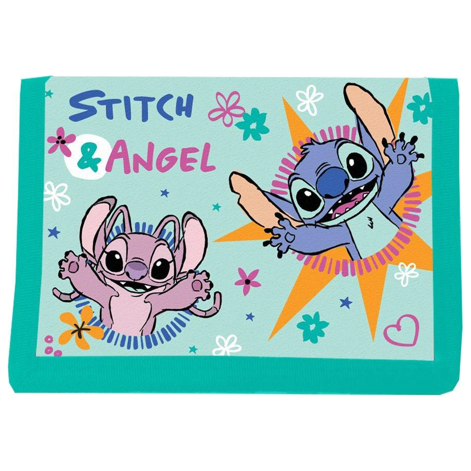 Stitch & Angel Set novčanika + privjesak za ključeve fotografija proizvoda