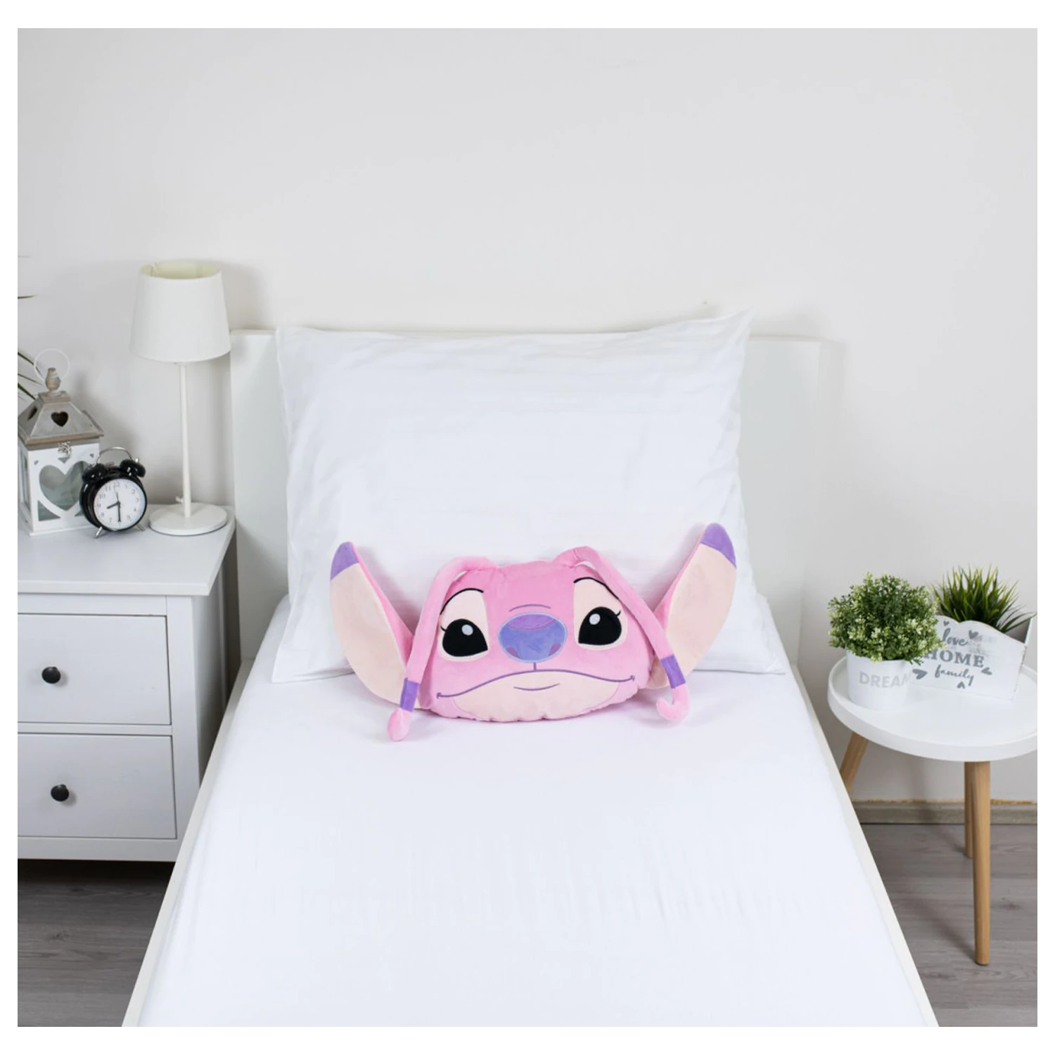 Stitch Angel Pink 3D oblikovani jastuk fotografija proizvoda