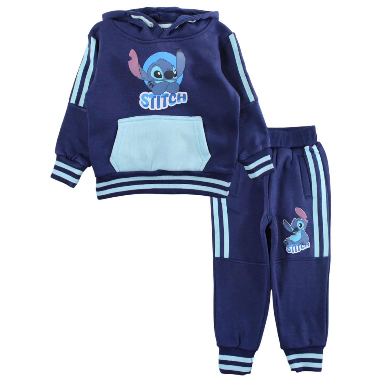 Lilo and Stitch Plavi dječji znojni komplet, set za trčanje fotografija proizvoda