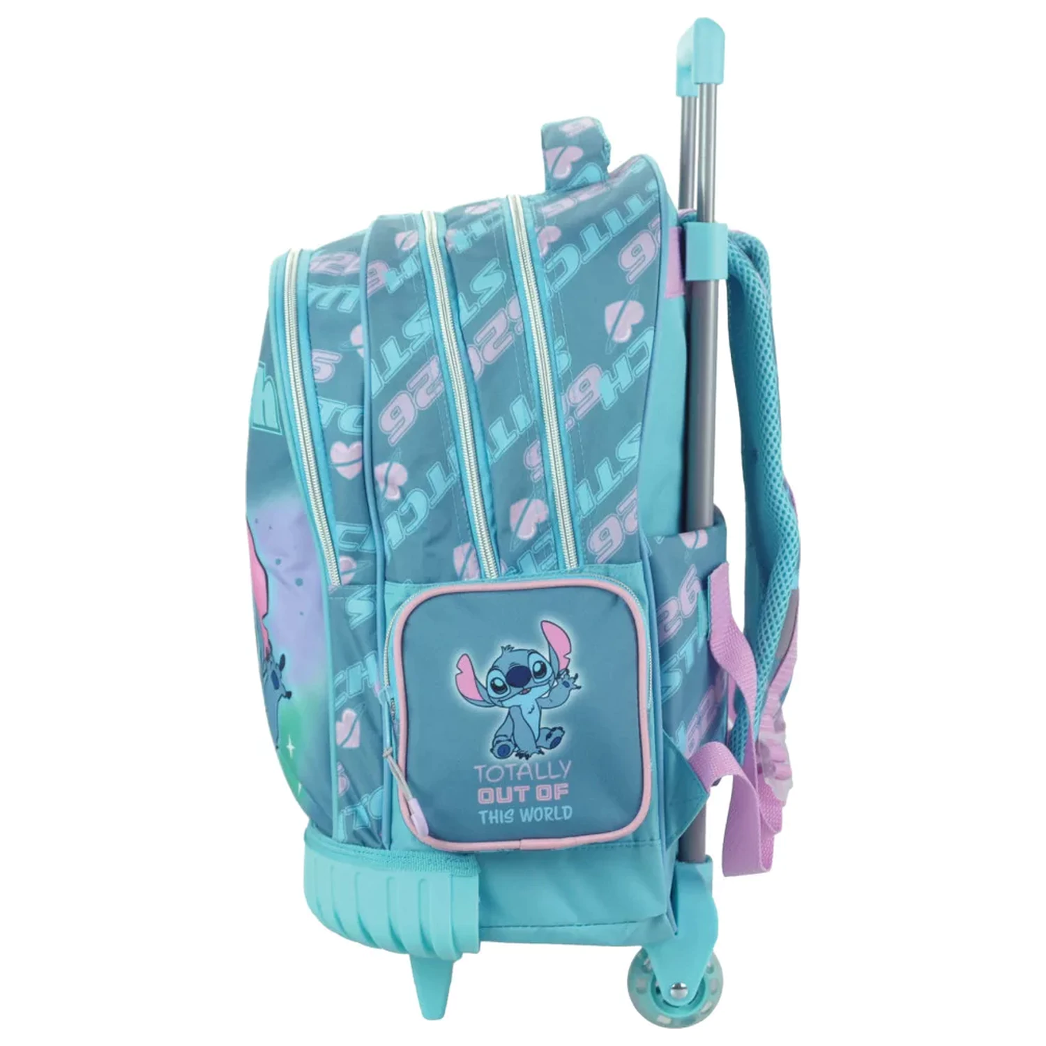 Stitch Brush It Out Premium Rolling Školska Torba, Torba 46 cm fotografija proizvoda