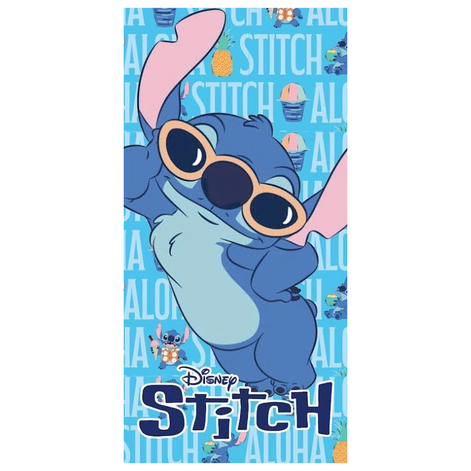 Stitch Cool Aloha Ručnik 70x140 cm fotografija proizvoda