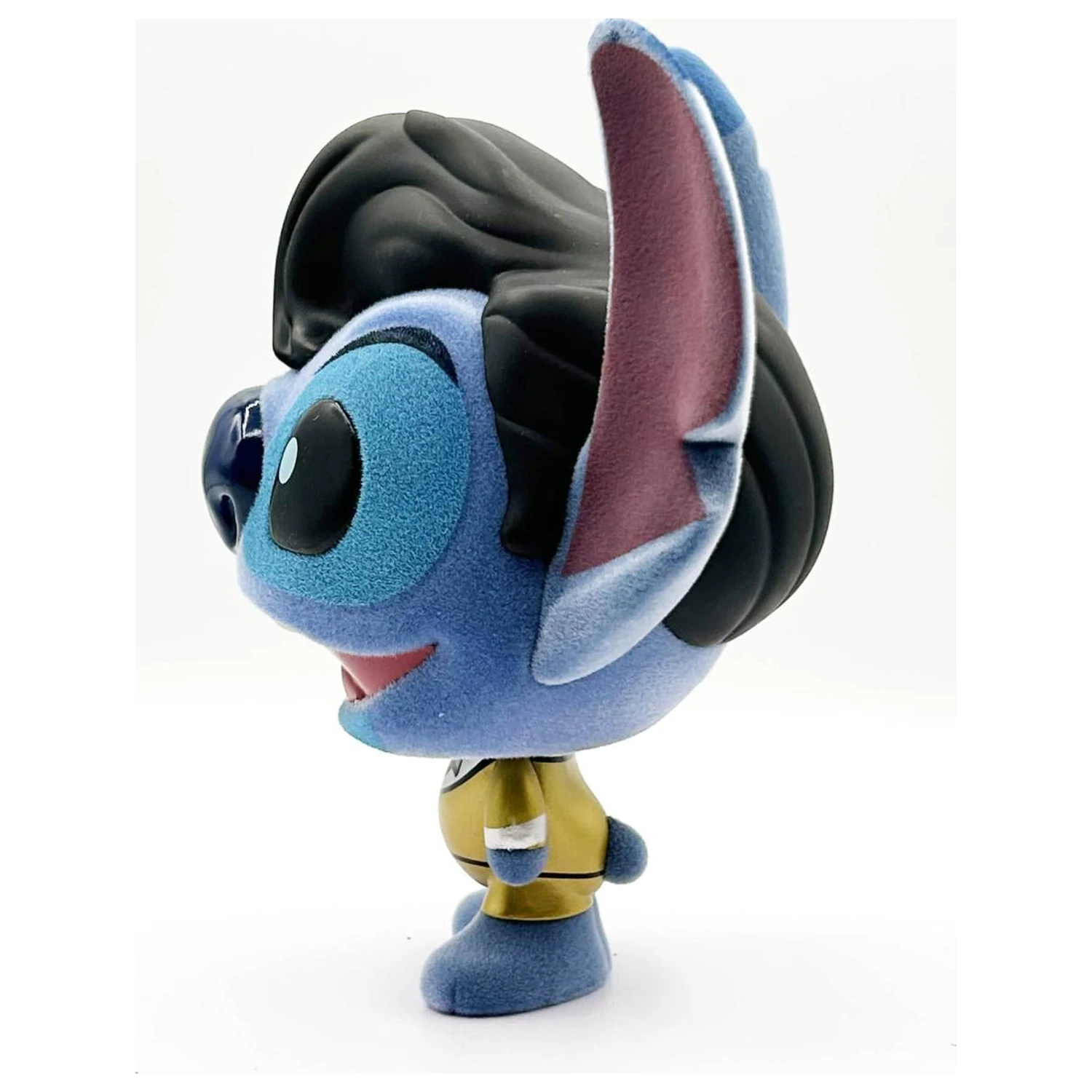 Stitch Elvis Gold Suit Bhunny Flocked Vinyl figura fotografija proizvoda