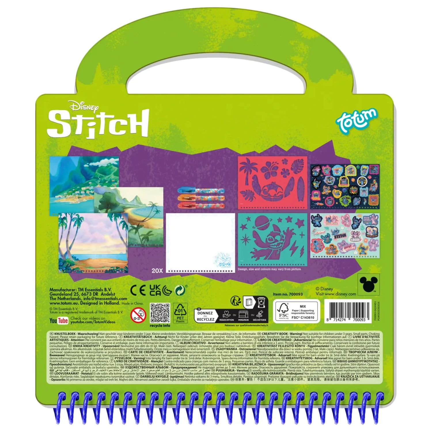 Stitch Extrovert Aktivnost Set Kit za Bojanje fotografija proizvoda