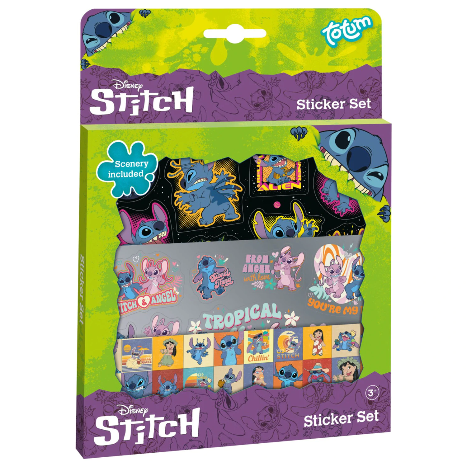 Stitch Extrovert set naljepnica fotografija proizvoda