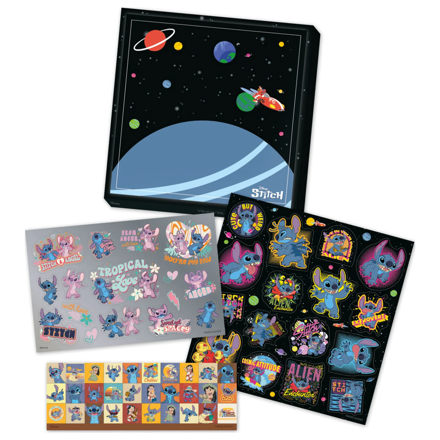 Stitch Extrovert set naljepnica fotografija proizvoda