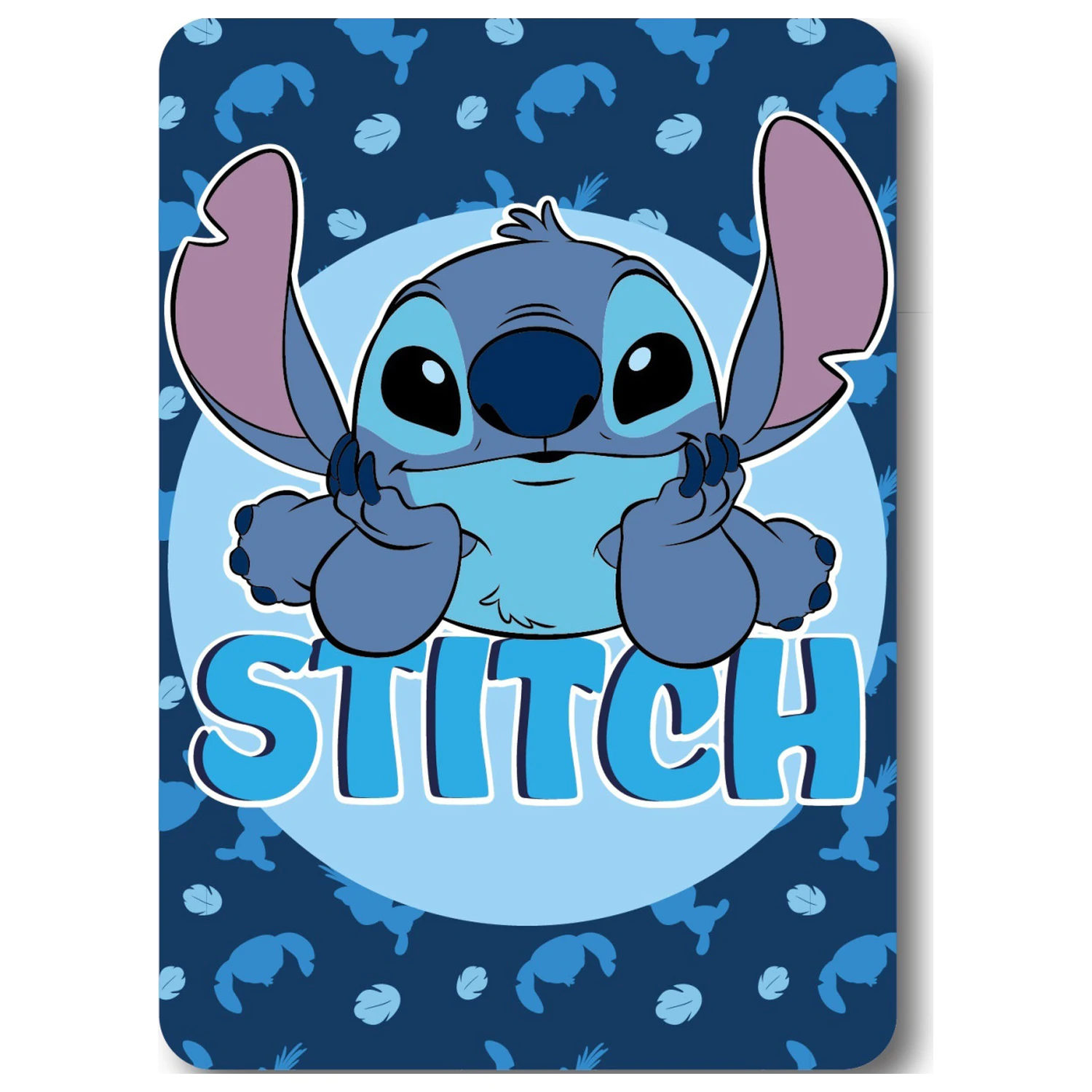Stitch Feather fleece deka fotografija proizvoda