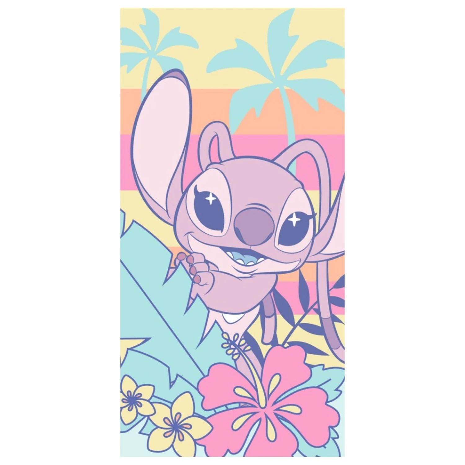 Stitch Cvjetni Bijeg Ručnik 70x140cm fotografija proizvoda