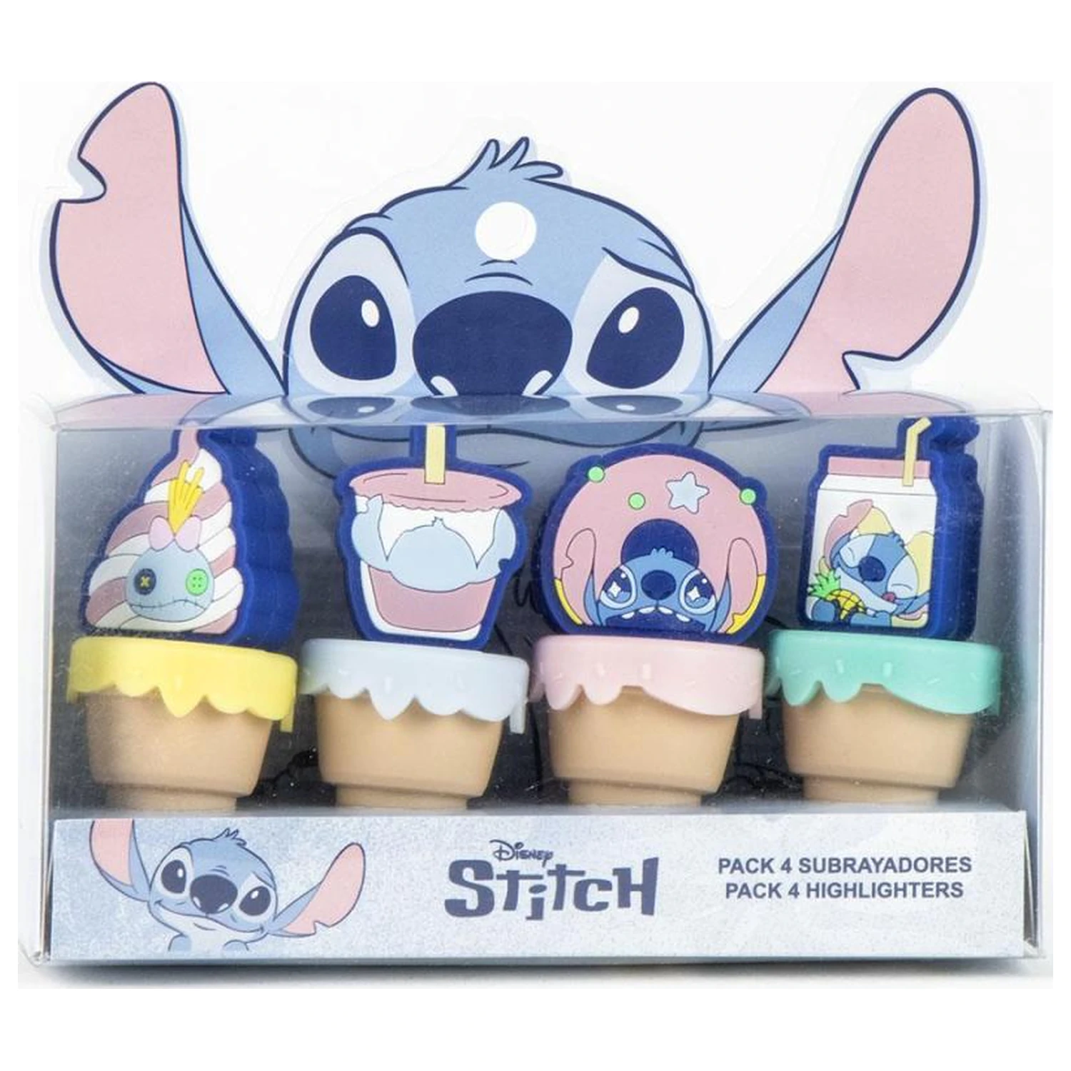 Stitch Pakiranje od 4 mini markera Hrana fotografija proizvoda