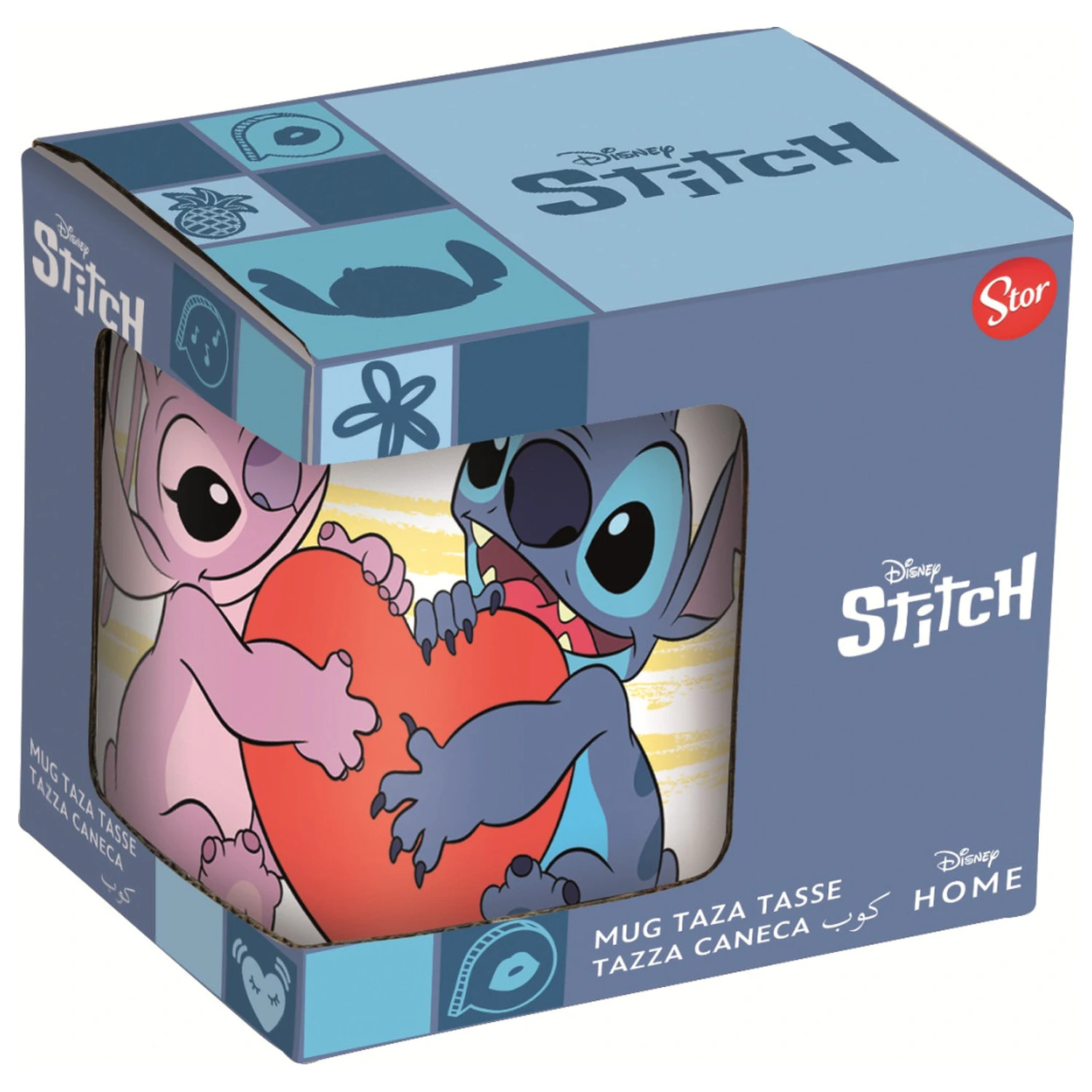 Stitch Heart šalica fotografija proizvoda