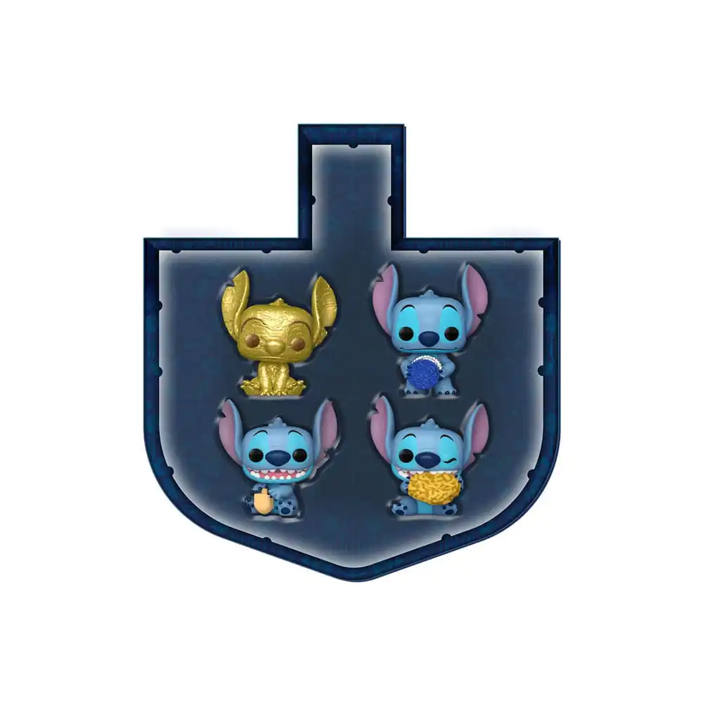 Stitch Holiday 2024 Džepni Funko POP! Vinilni Privjesci 4-Pack Dreidel Kutija 4 cm fotografija proizvoda