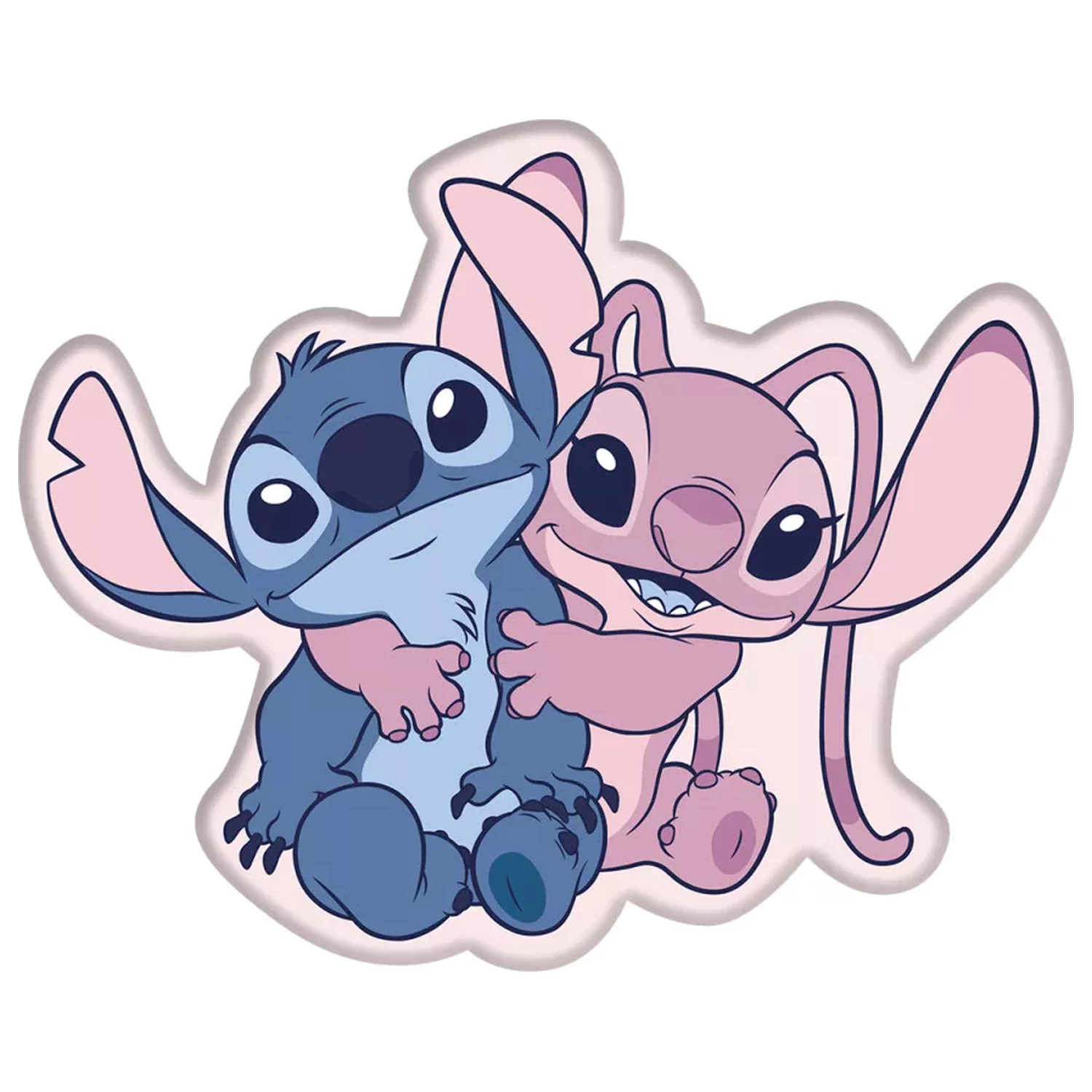 Stitch Hug ukrasni jastuk u obliku, dekorativni jastuk 35x30 cm fotografija proizvoda