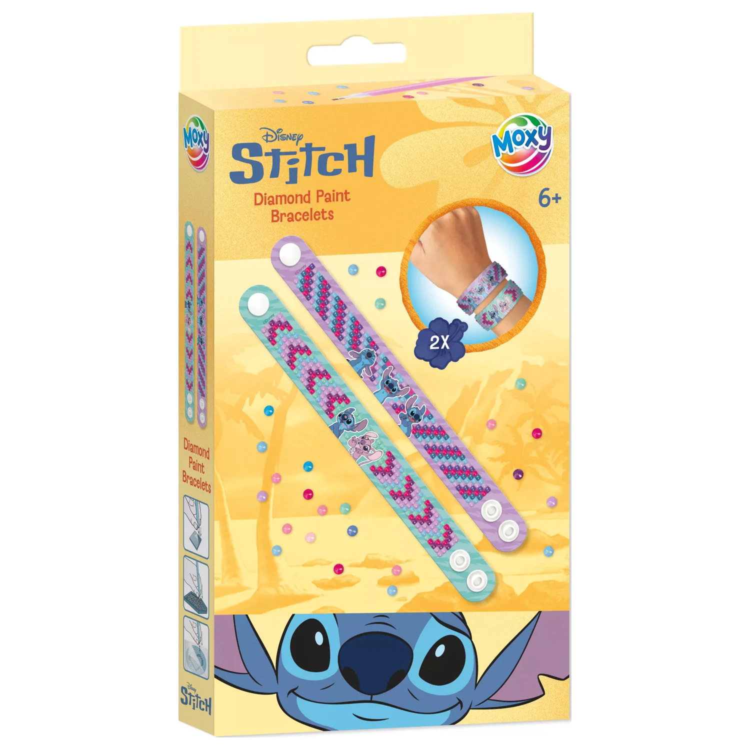 Stitch Moxy dijamantni točkasti set narukvica od 2 komada fotografija proizvoda