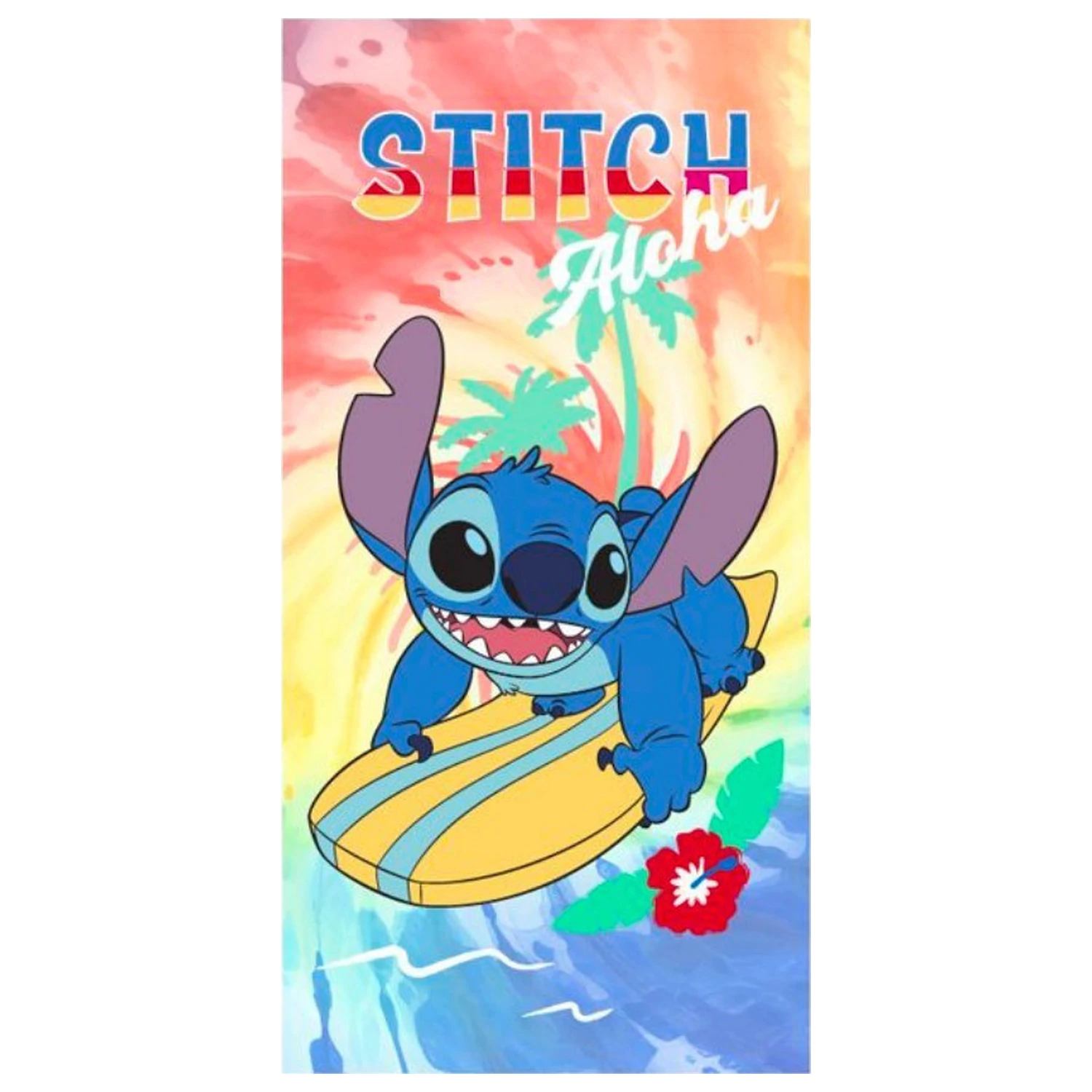 Stitch Ocean Ride Ručnik 70x140 cm fotografija proizvoda