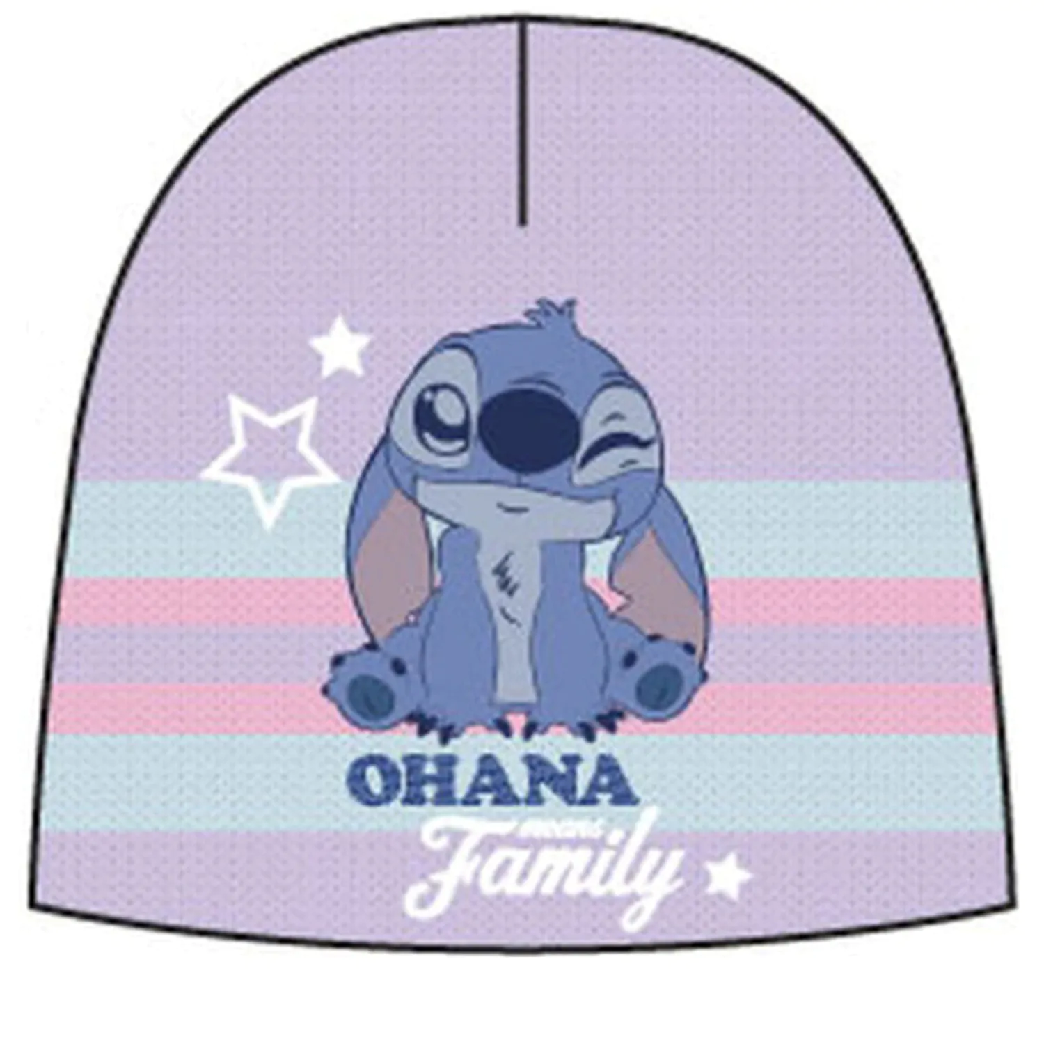 Stitch Ohana ljubičasta dječja kapa 50 cm fotografija proizvoda