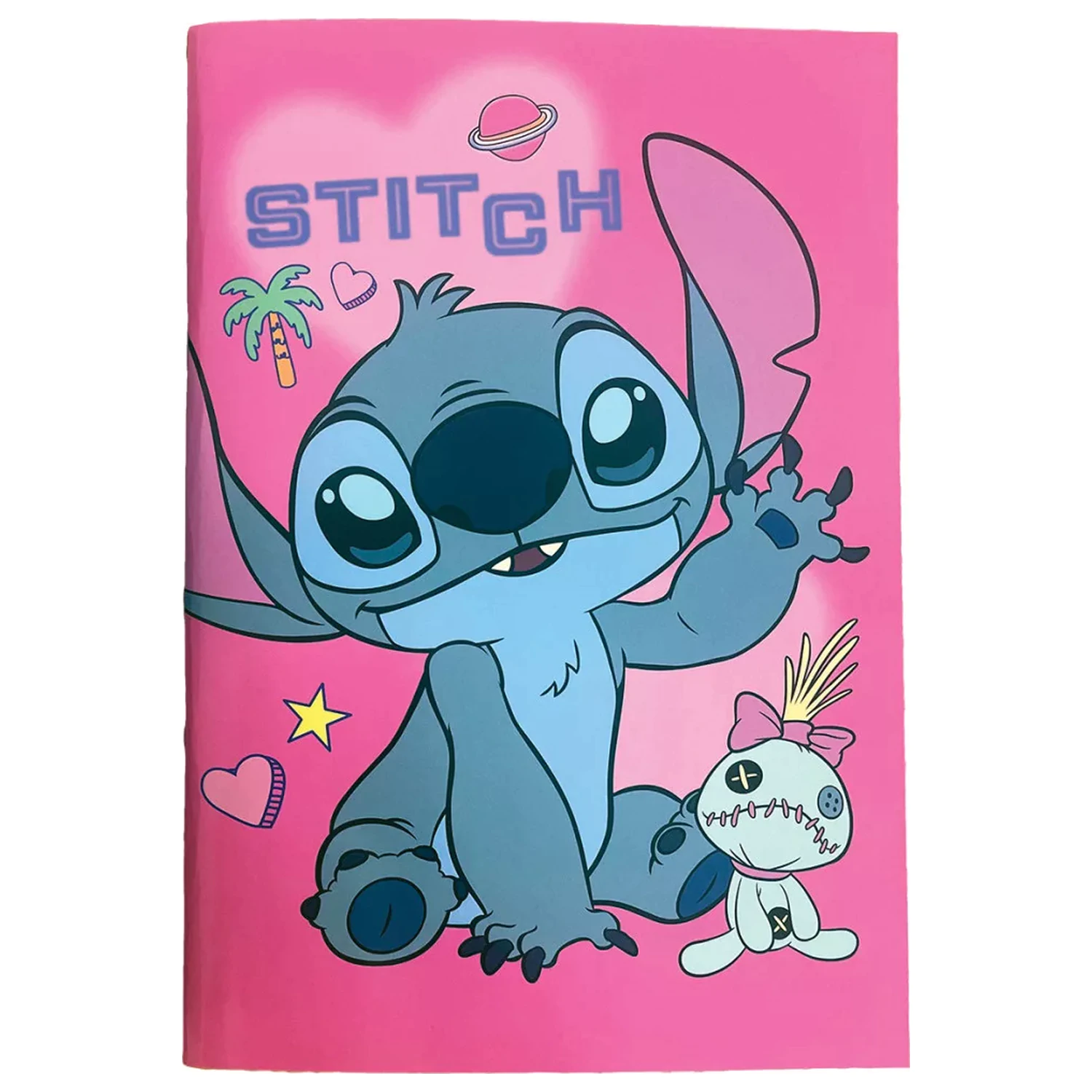 Stitch Palm B/5 bilježnica s crtama 40 stranica fotografija proizvoda