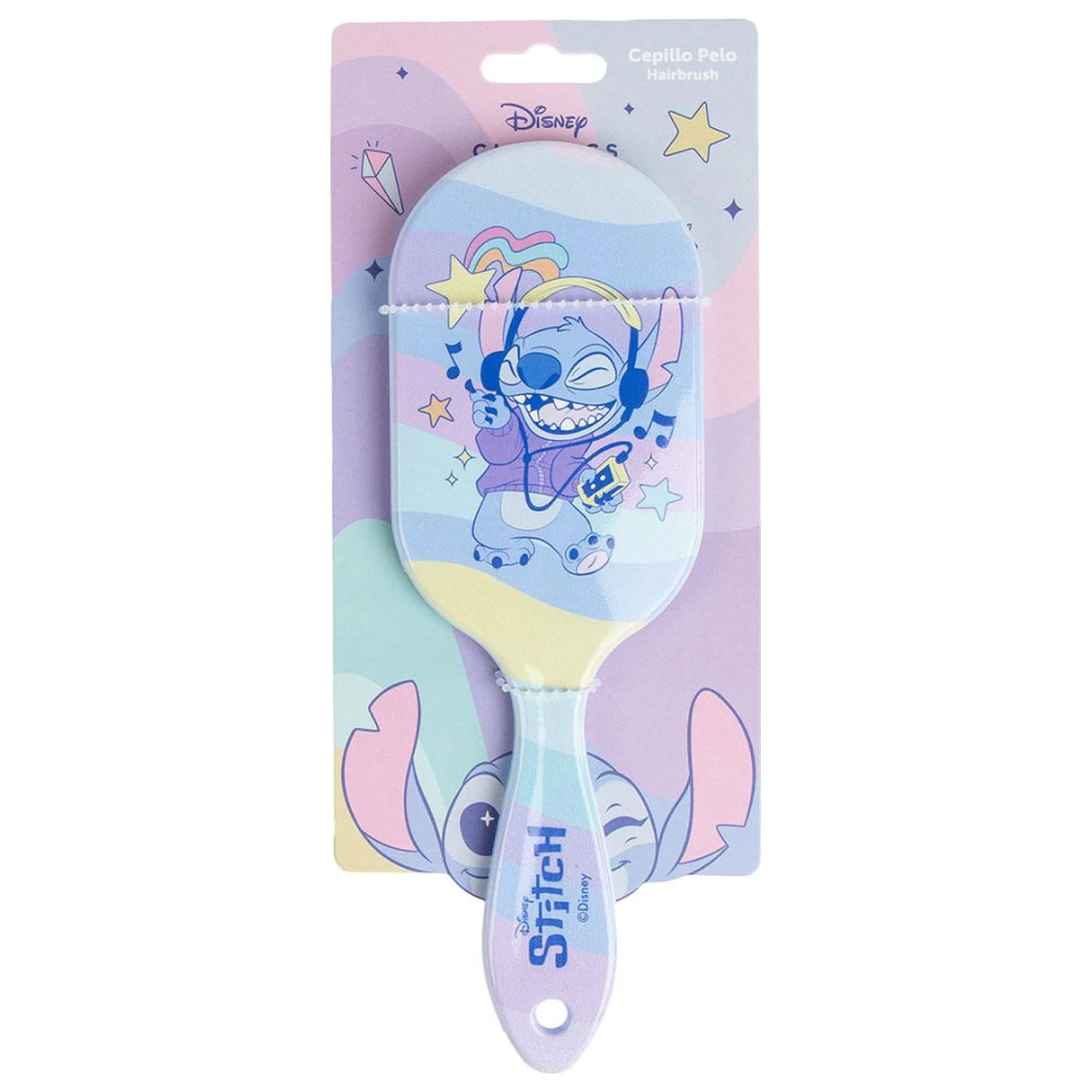 Stitch Pastel Music četka za kosu, češalj 20 cm fotografija proizvoda