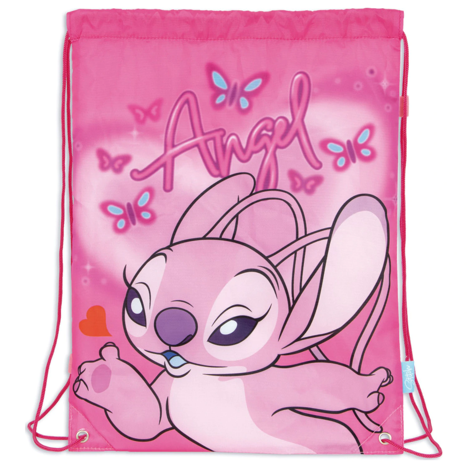 Stitch Pink Angel sportska torba, torba za teretanu 44 cm fotografija proizvoda