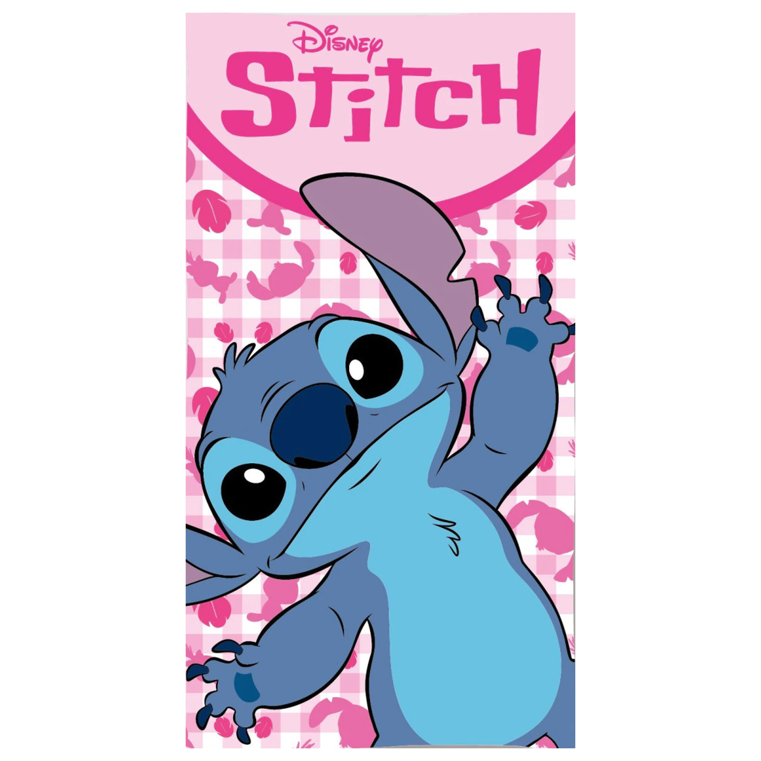 Stitch Pink Fun Ručnik 70x140cm fotografija proizvoda