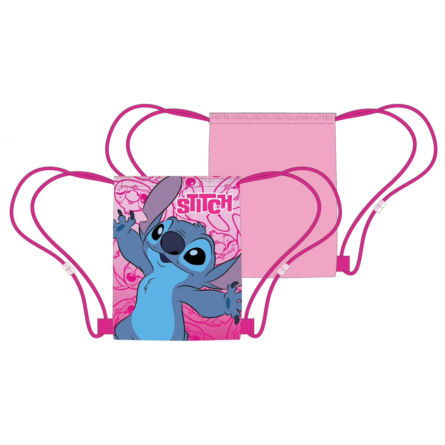 Stitch Pink Planet sportska torba, torba za teretanu 40 cm fotografija proizvoda