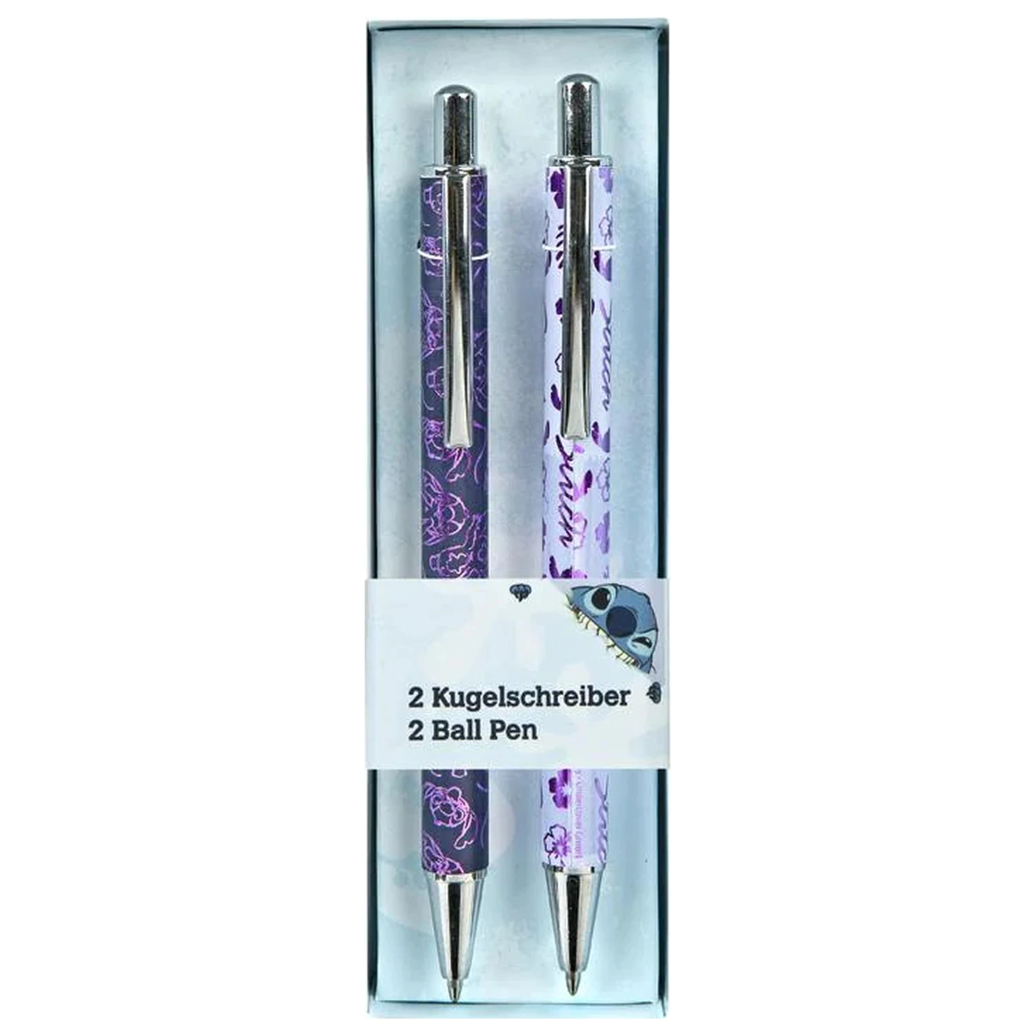 Stitch Purple set kemijskih olovaka od 2 komada fotografija proizvoda