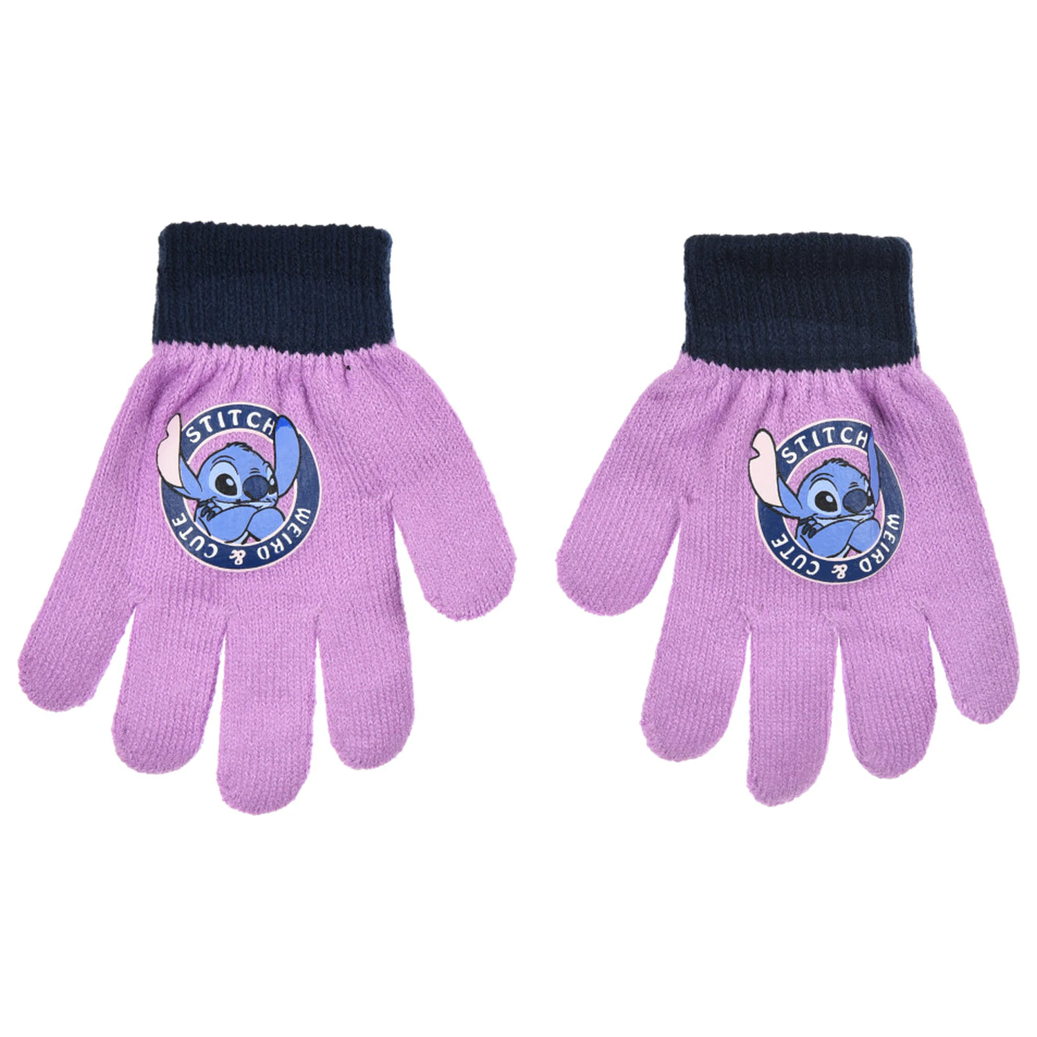 Stitch Ljubičaste Dječje Rukavice fotografija proizvoda