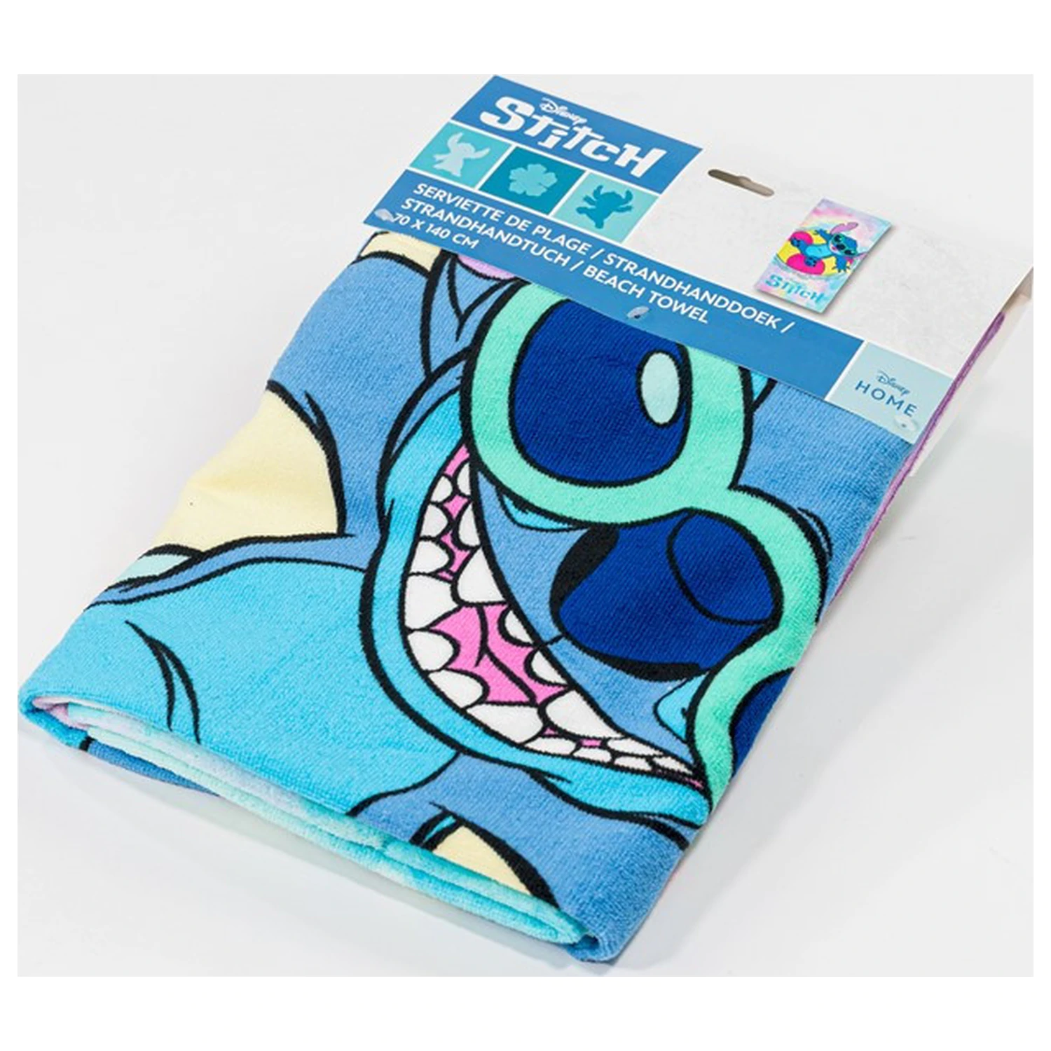 Stitch Rainbow Waves ručnik 70x140cm fotografija proizvoda