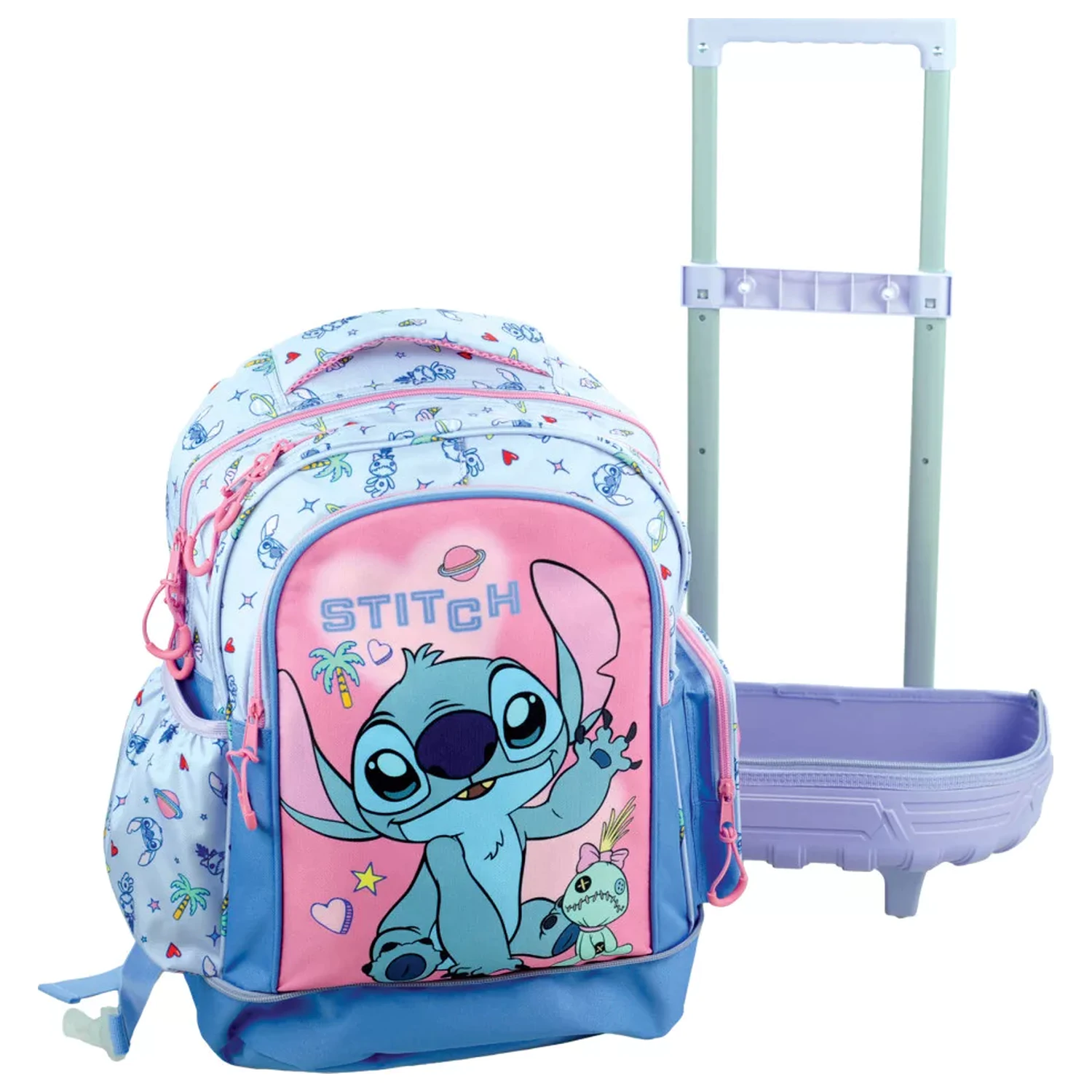 Lilo and Stitch Scrapbook Premium Školska torba s kotačima, torba 46 cm fotografija proizvoda
