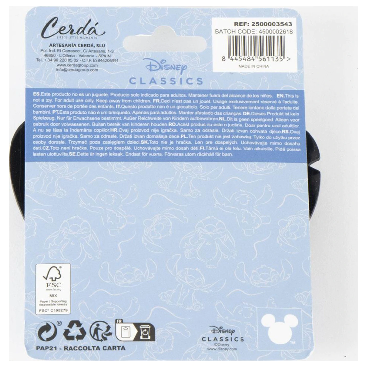 Stitch Smile 3D Ogledalo za šminkanje fotografija proizvoda