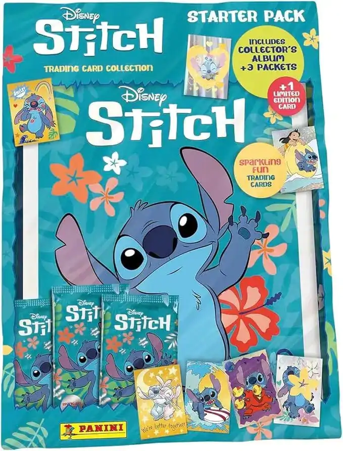 Stitch Trading Cards Starter Pack *Njemačka verzija* - Početni paket kartica za razmjenu fotografija proizvoda