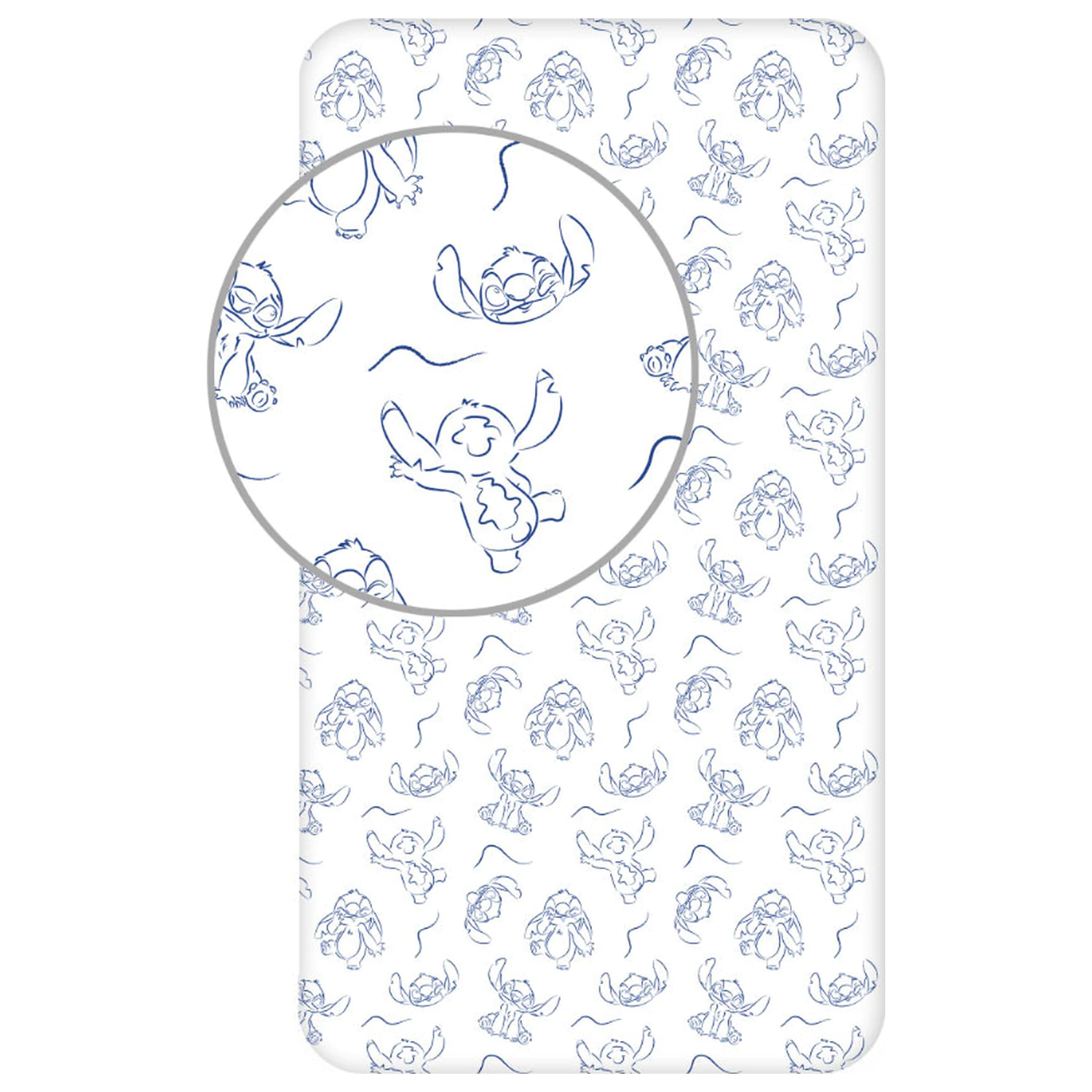 Stitch Stellar Waves pokrivač za krevet 90x200 cm fotografija proizvoda