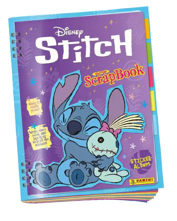 Stitch Super ScrapBook Album za kolekciju naljepnica *German Version* fotografija proizvoda