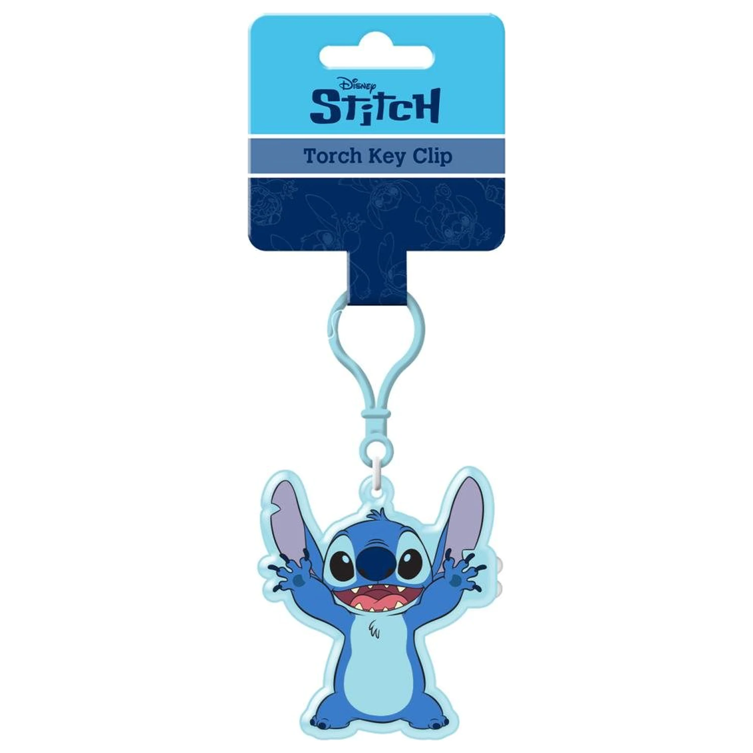 Stitch svjetiljka privjesak za ključeve s kopčom fotografija proizvoda