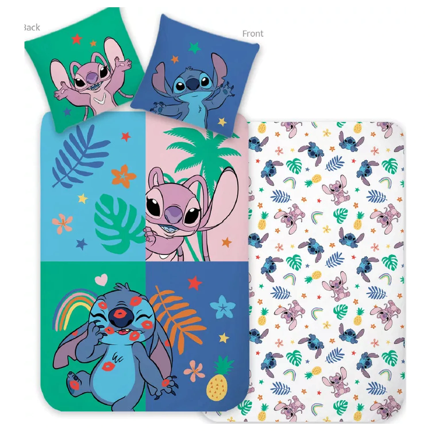 Stitch Tropical Friend dječja navlaka za poplun fotografija proizvoda