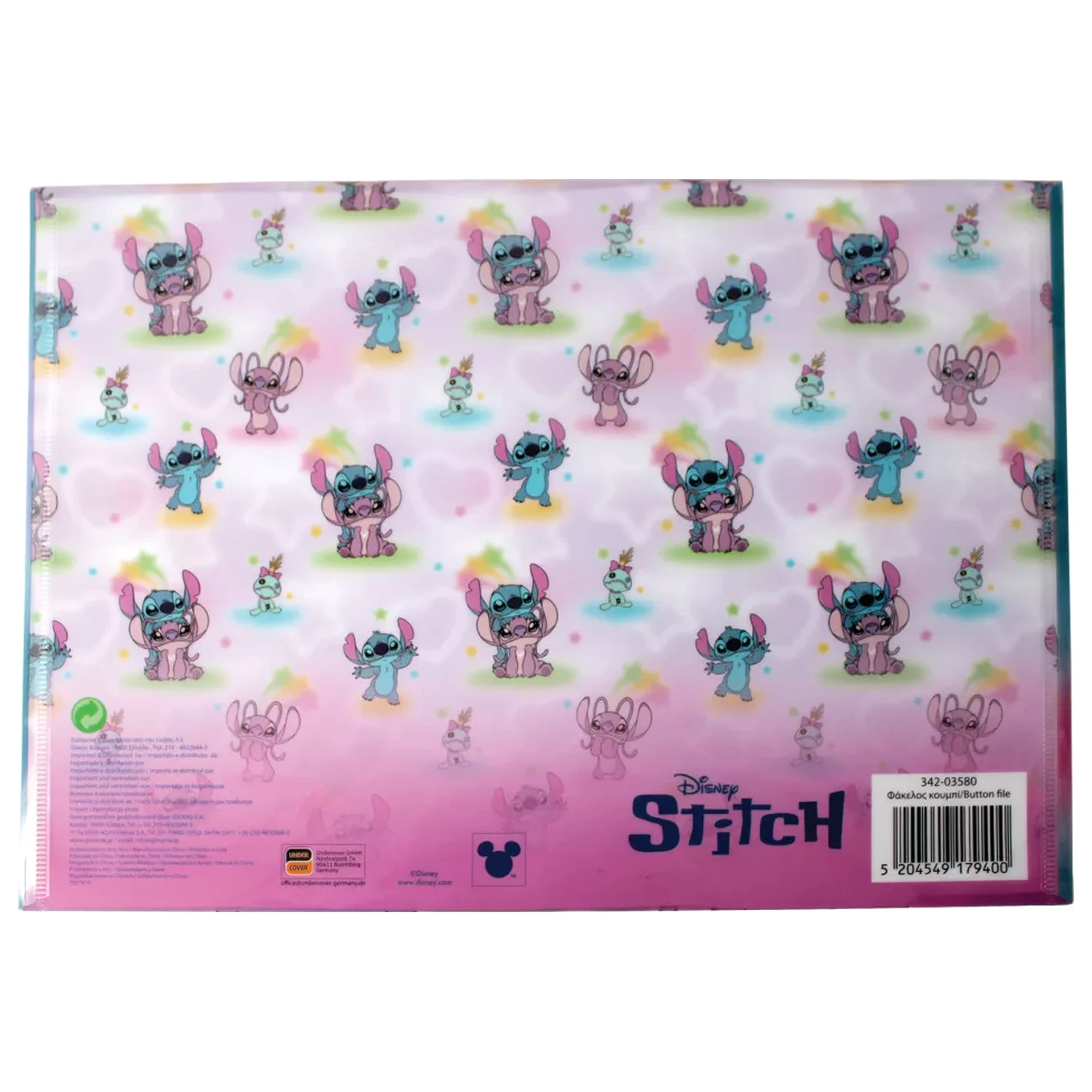 Stitch Universe A/4 mapa za dokumente fotografija proizvoda