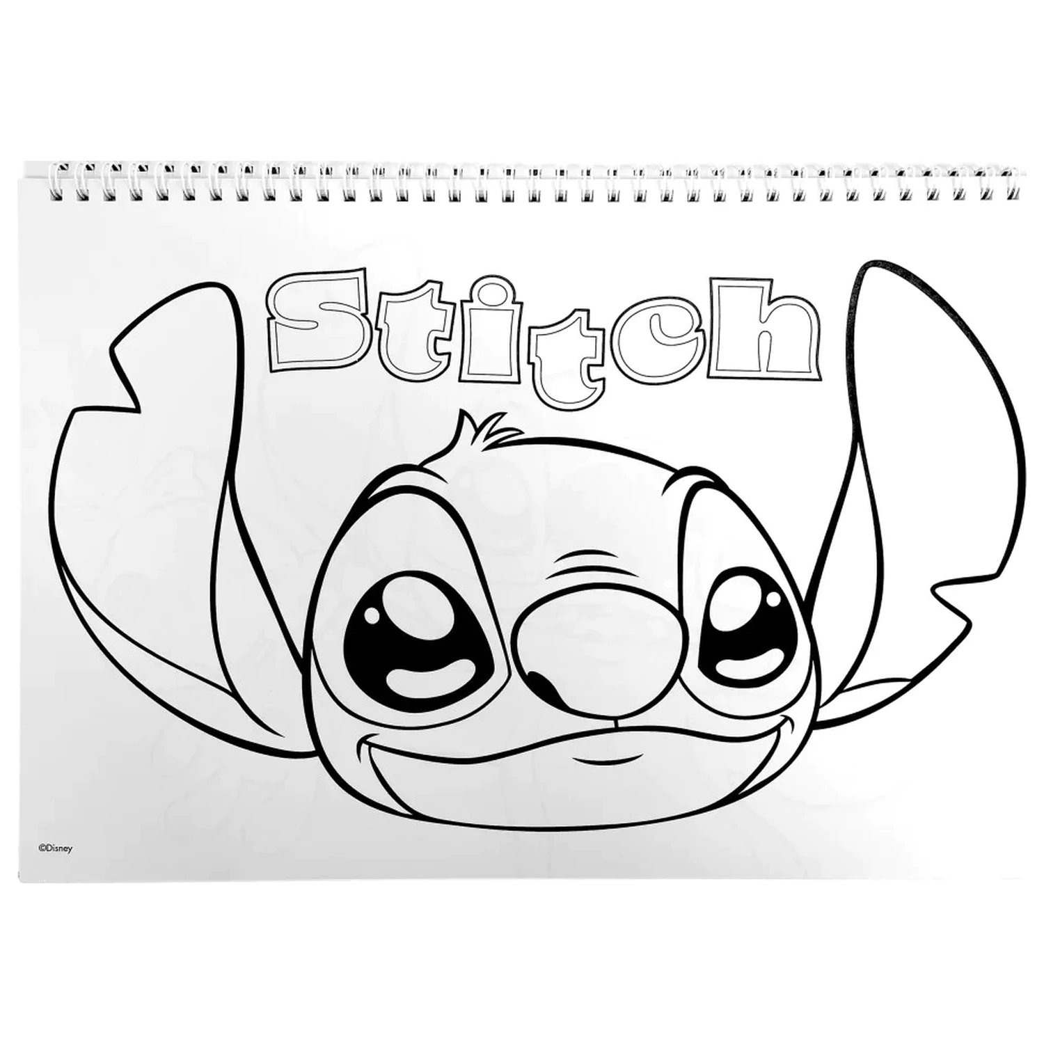 Stitch Universe A4 spiralni blok za skiciranje, 40 listova sa naljepnicama fotografija proizvoda