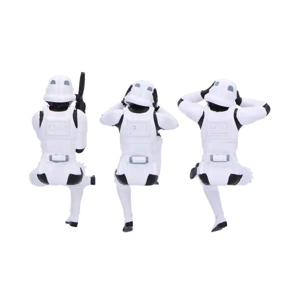 Stormtrooper Figure Tri Mudra Sjedeća Stormtroopera 11 cm fotografija proizvoda