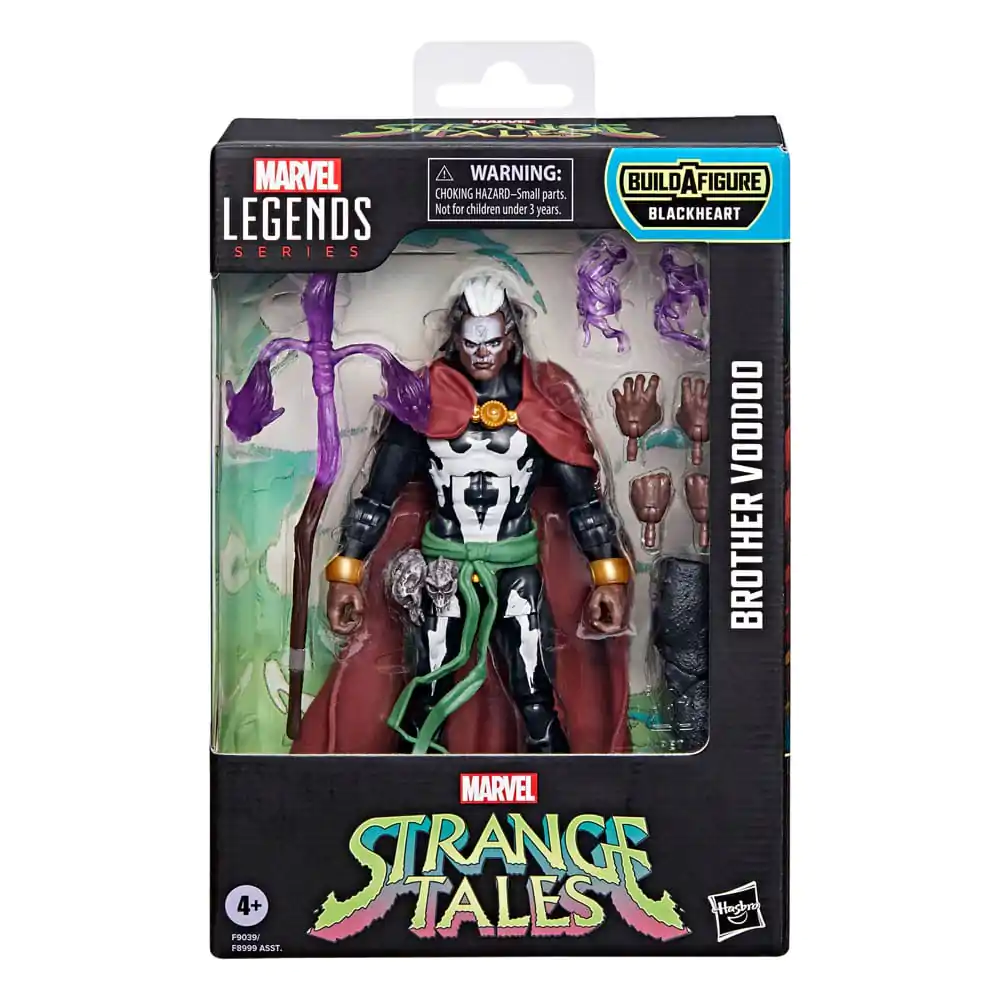 Strange Tales Marvel Legends akcijska figura Brother Voodoo (BAF: Blackheart) 15 cm fotografija proizvoda