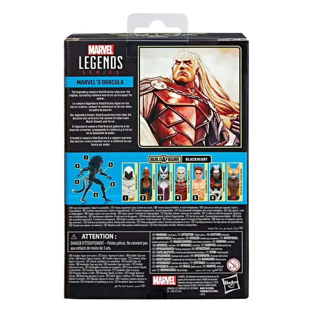 Strange Tales Marvel Legends akcijska figura Marvel's Dracula (BAF: Blackheart) 15 cm fotografija proizvoda