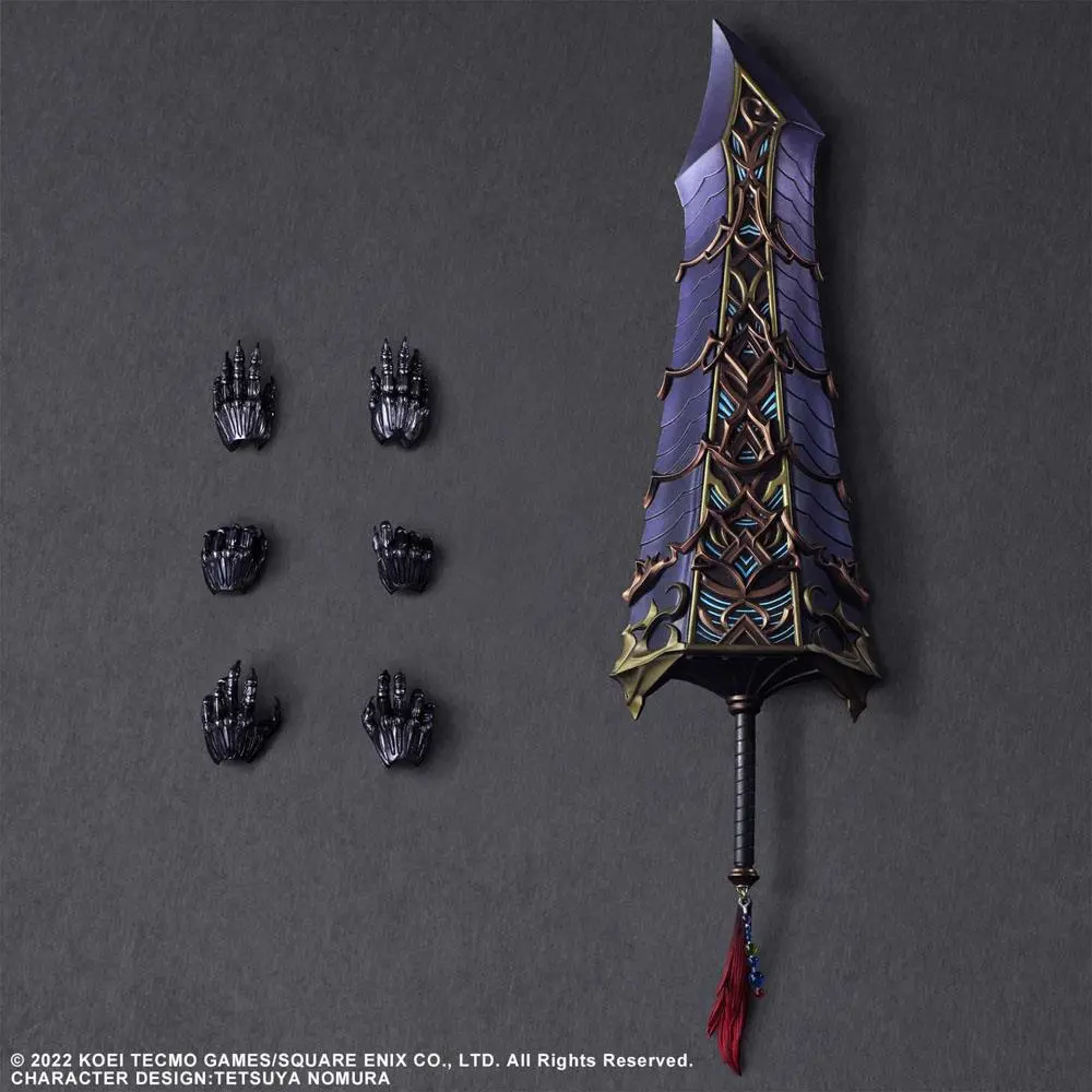 Stranger Of Paradise Final Fantasy Origin Play Arts Kai akcijska figura Jack Garland 33cm fotografija proizvoda