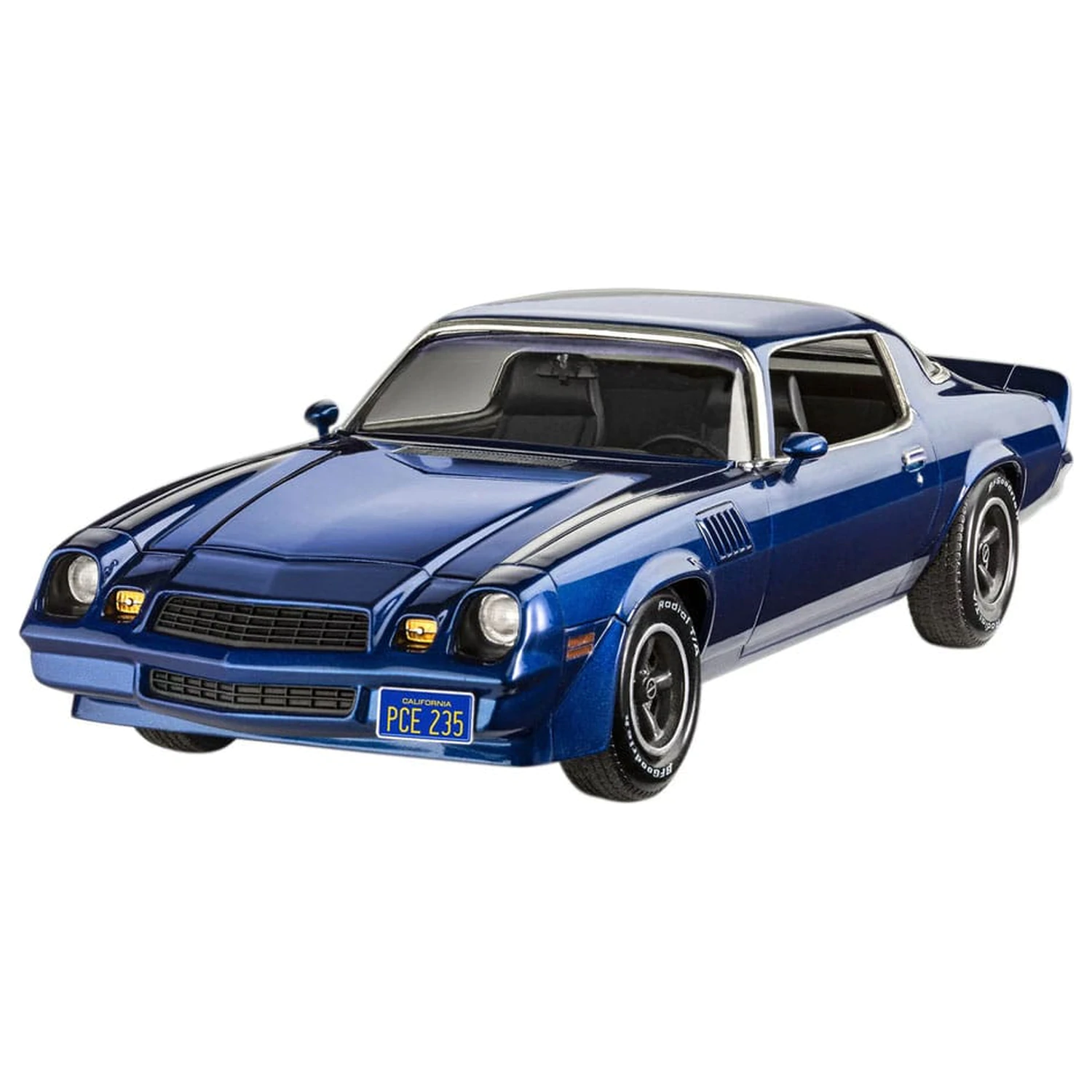 Stranger Things Model Kit Set 1/25 Chevy Camaro Z/28 (Aqua Color) 19 cm fotografija proizvoda